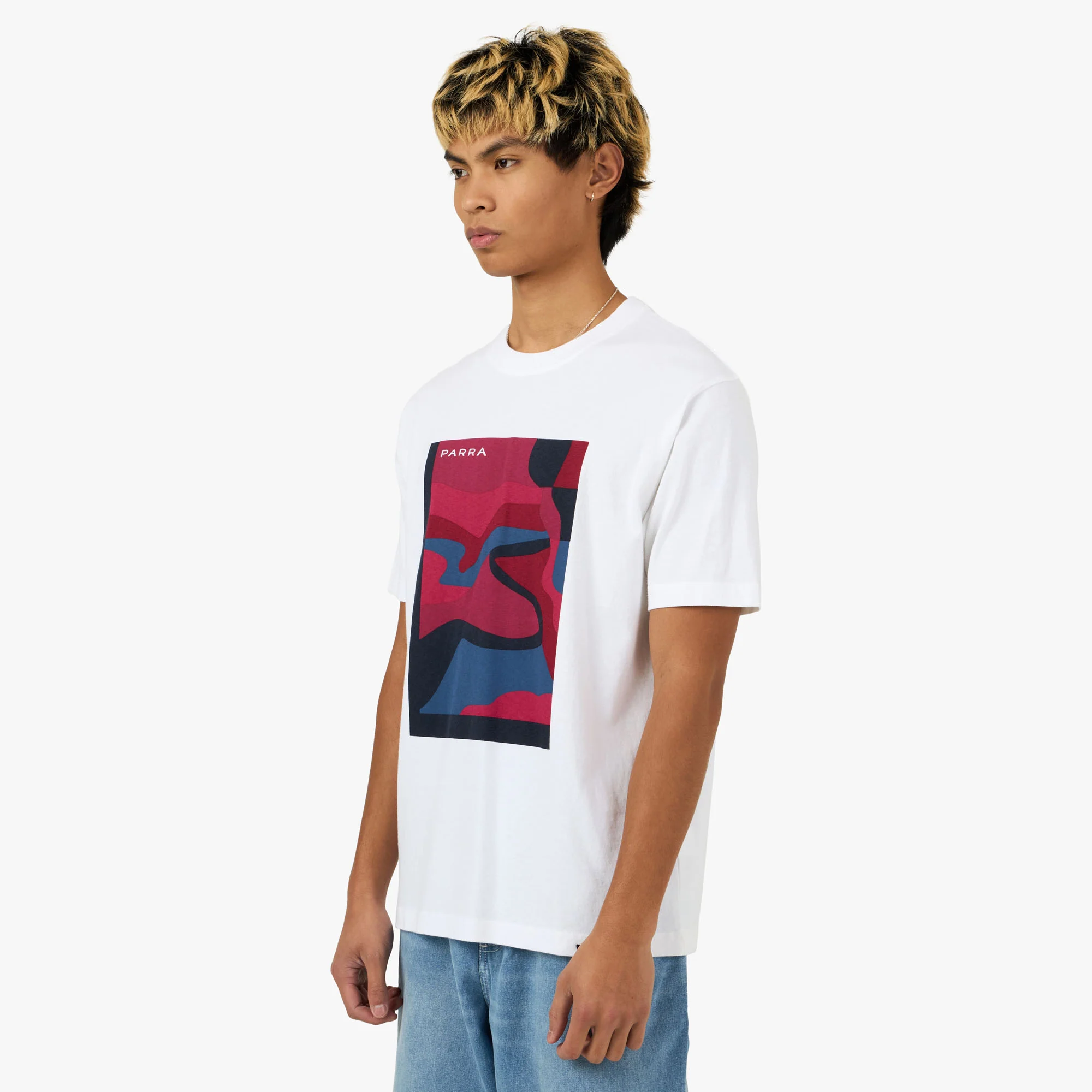 by Parra Ftp Booster T-Shirt White - Image 2