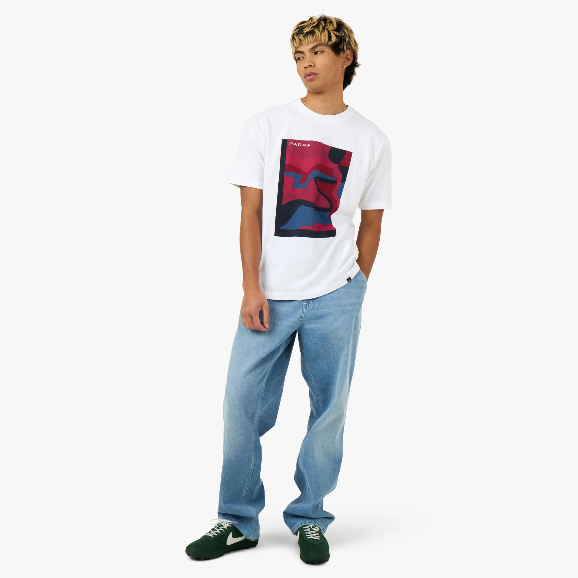 by Parra Ftp Booster T-Shirt White - Image 6