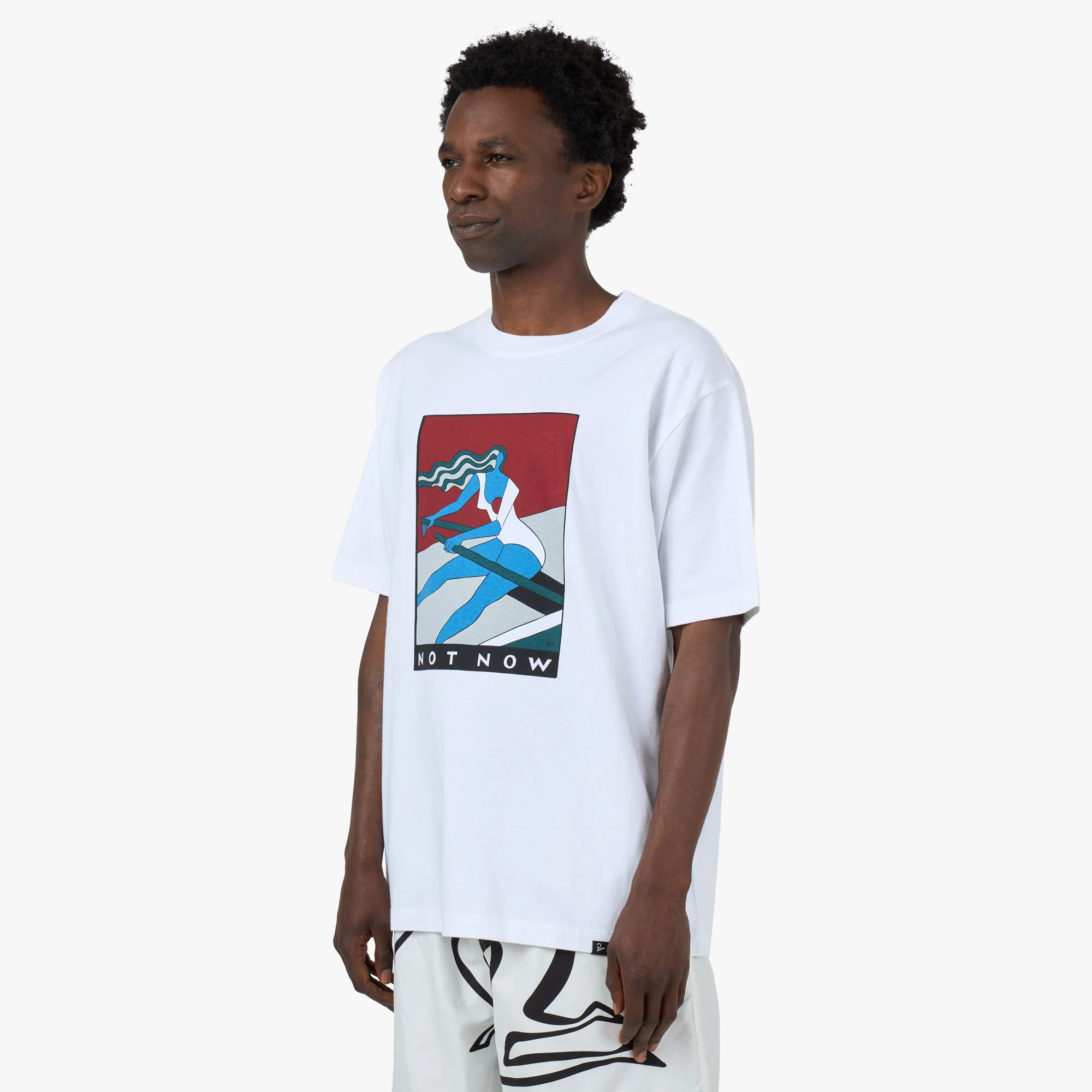 by Parra Into Nowhere T-Shirt White - Image 2