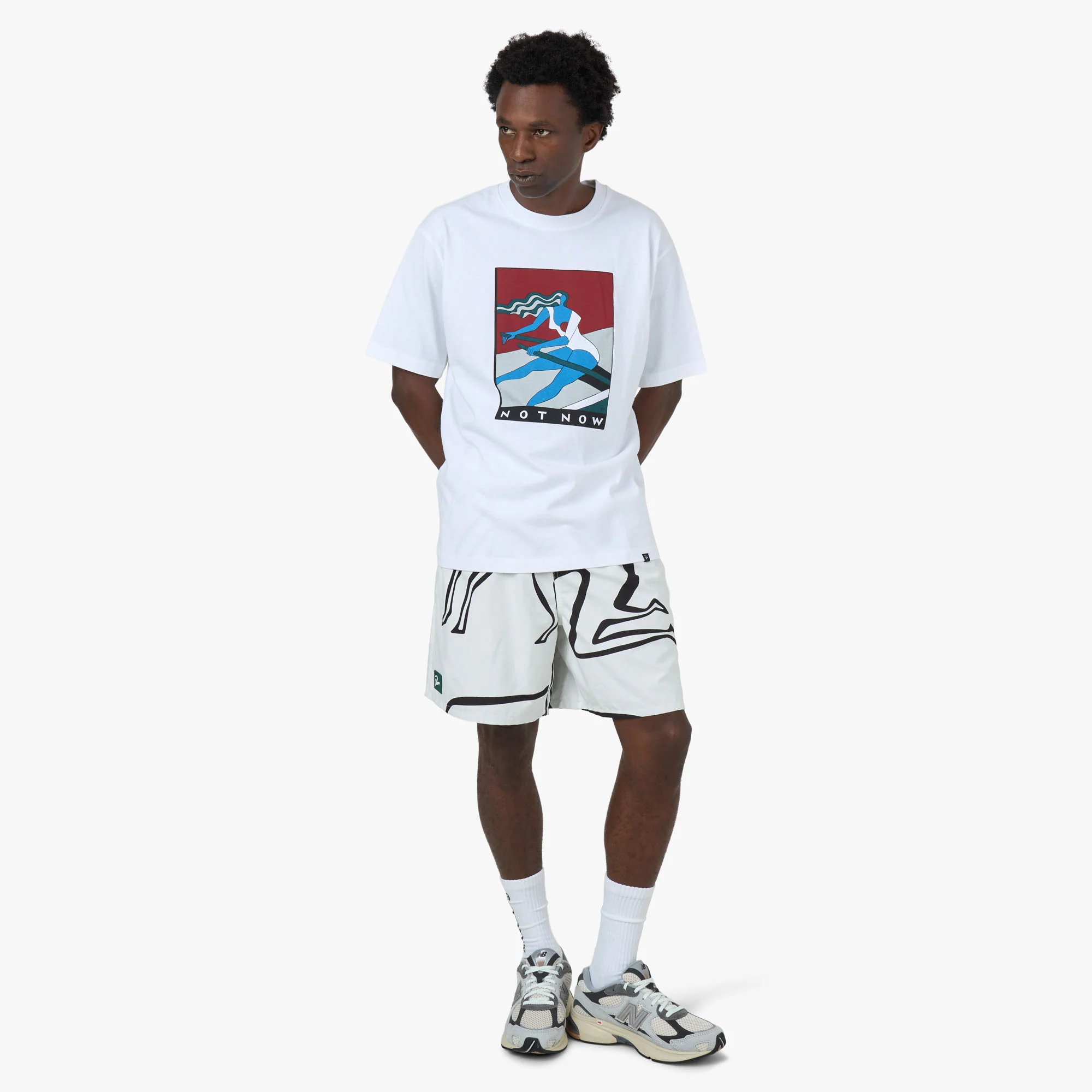 by Parra Into Nowhere T-Shirt White - Image 6