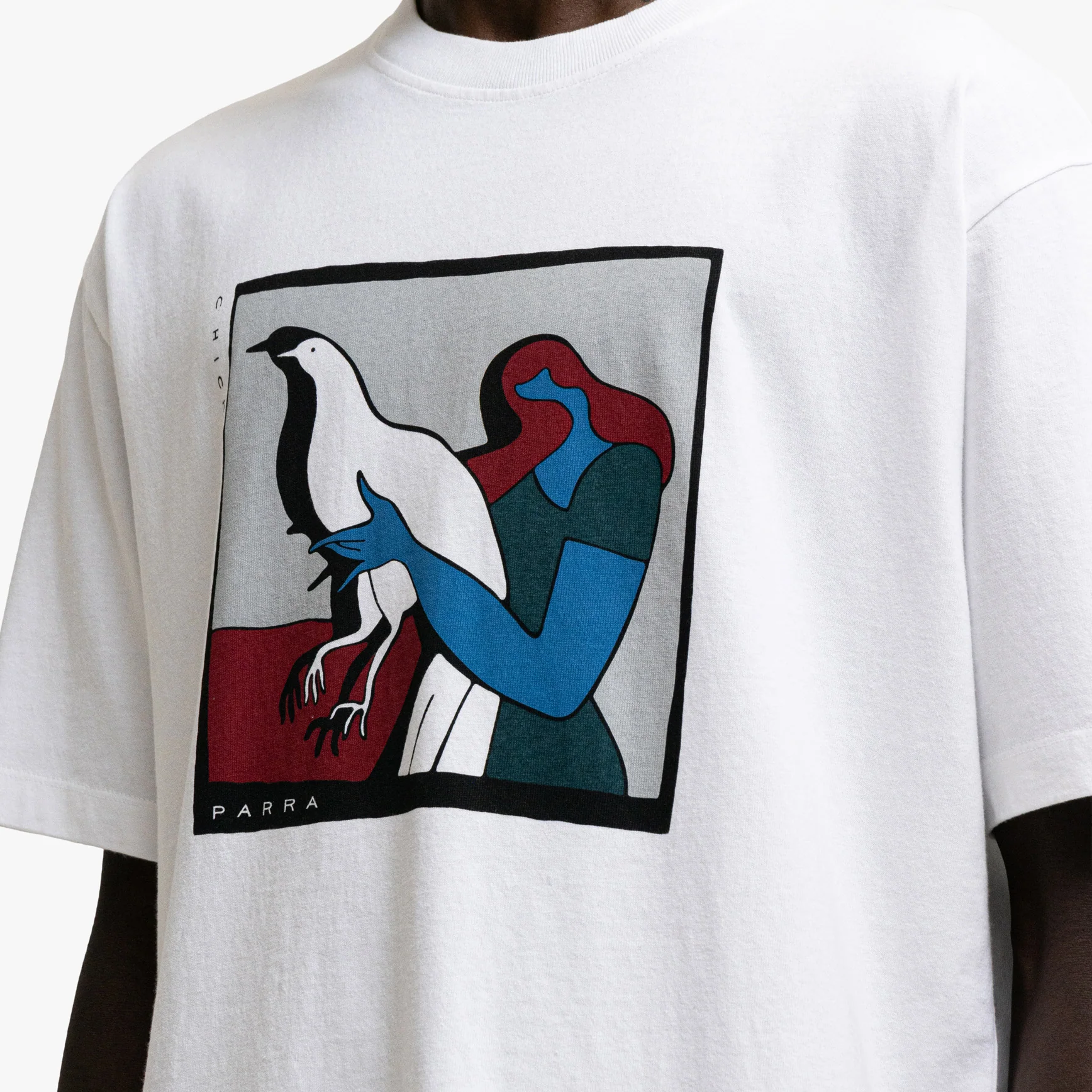 by Parra Look At It T-Shirt White - Image 4