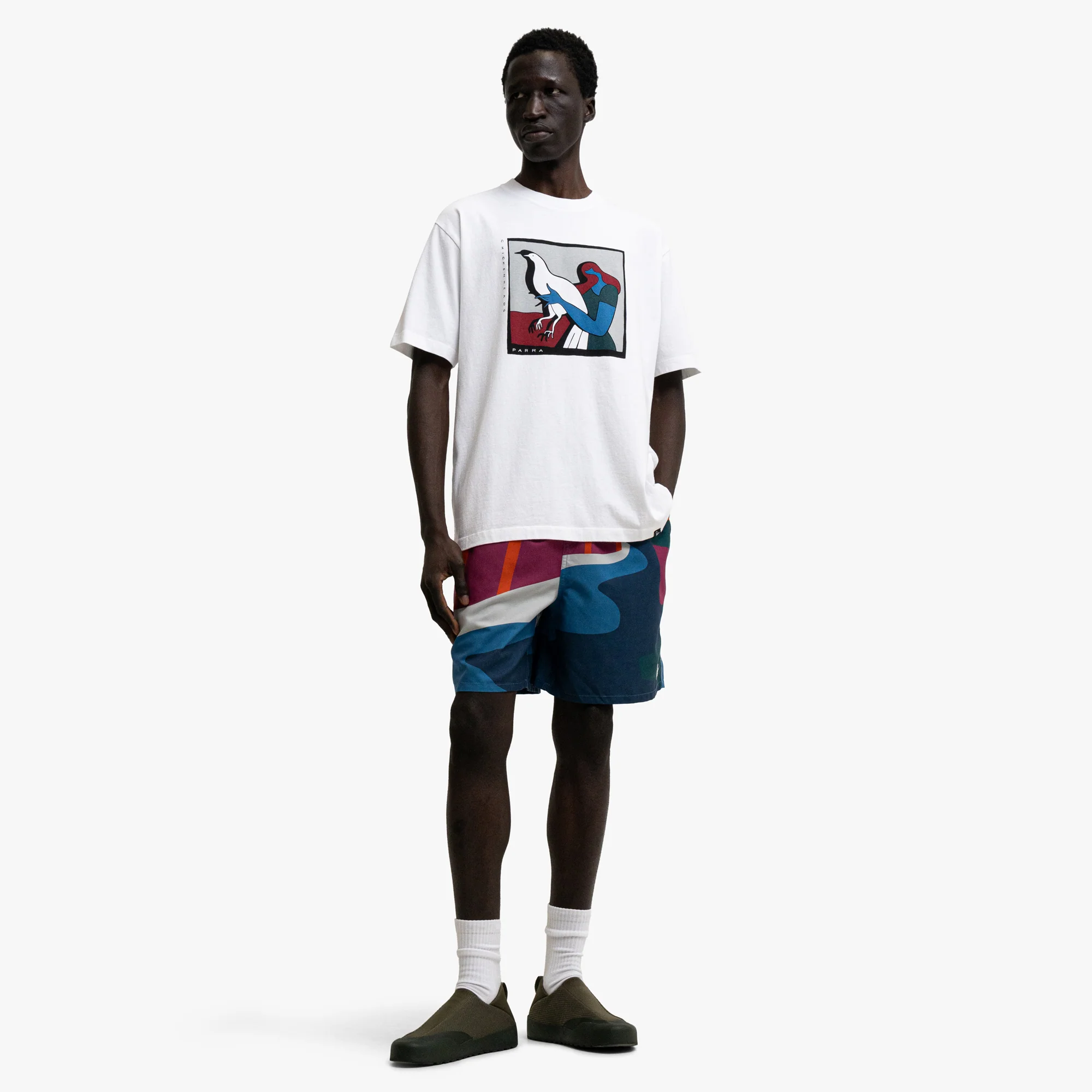 by Parra Look At It T-Shirt White - Image 6