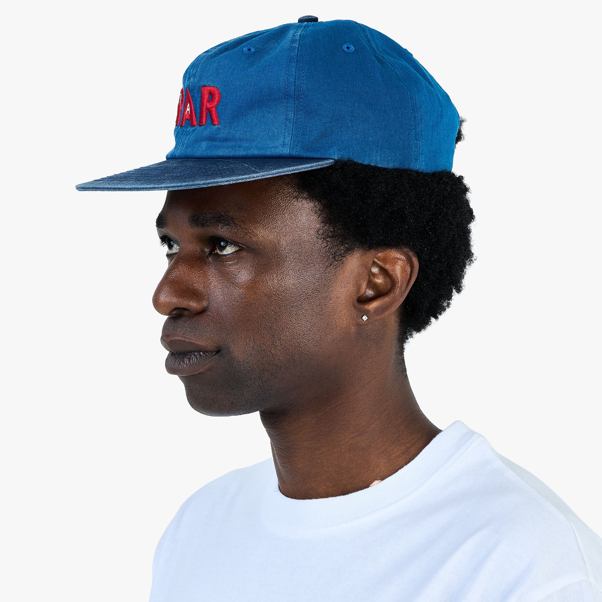 by Parra Paper PAR 6 Panel Hat / Blue - Image 2