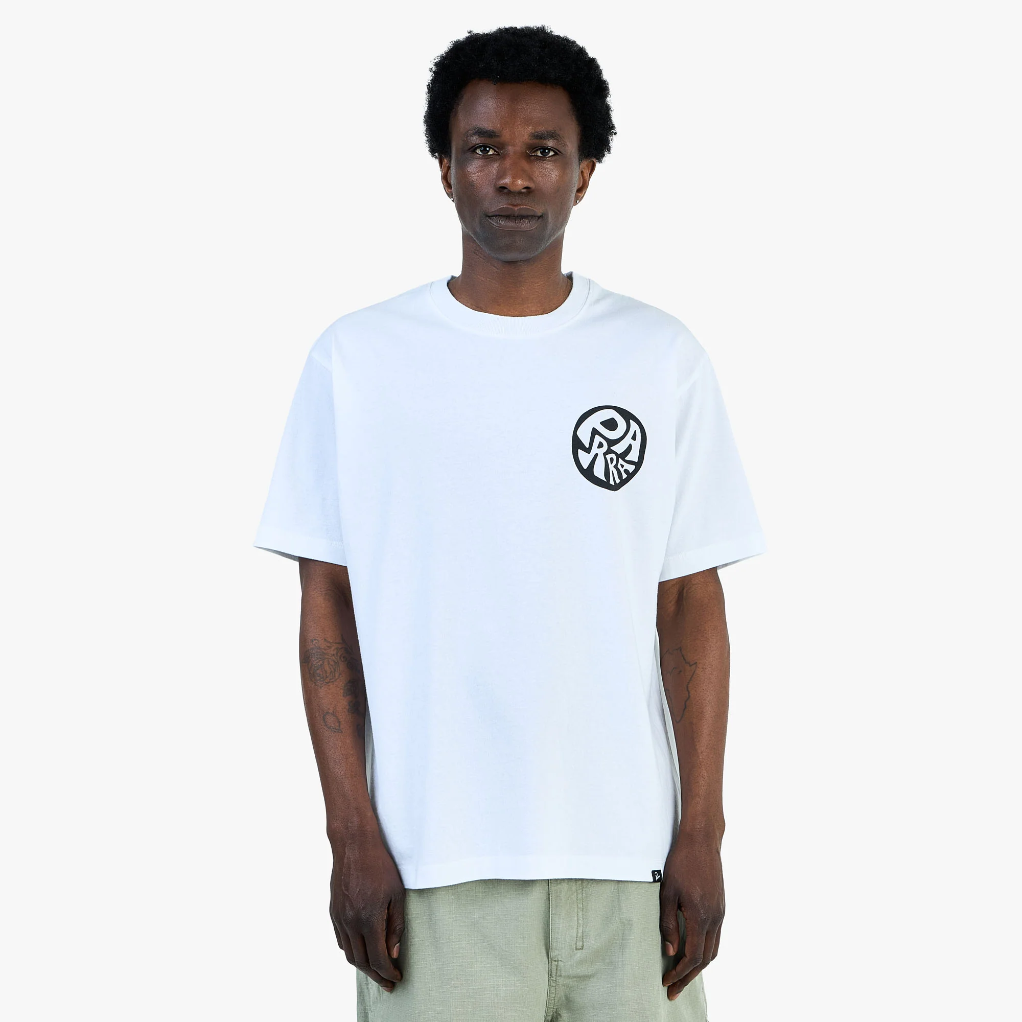 by Parra Play Ball T-Shirt / White - Image 2