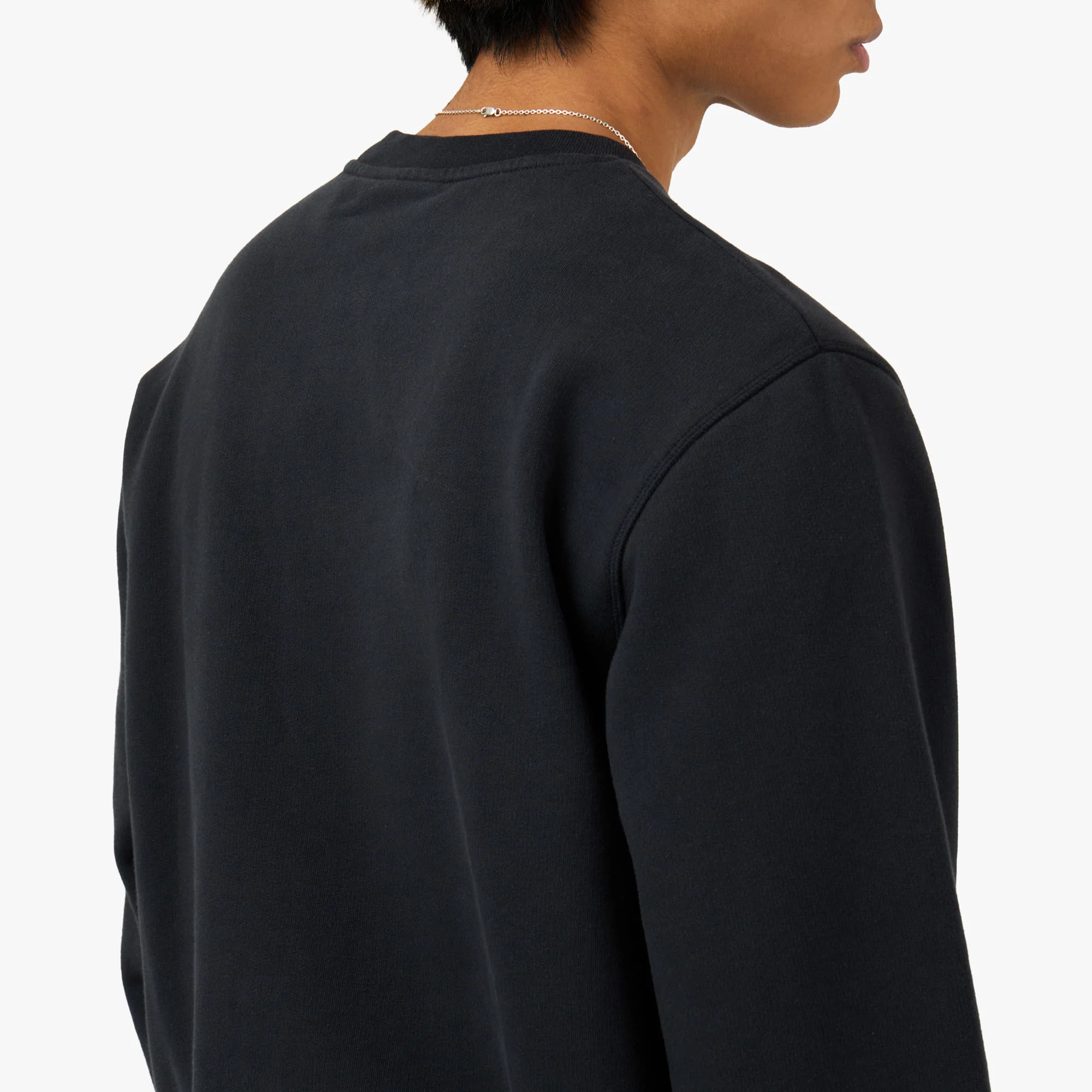 by Parra Weird Trad Logo Crewneck Sweatshirt Dark Navy - Image 5