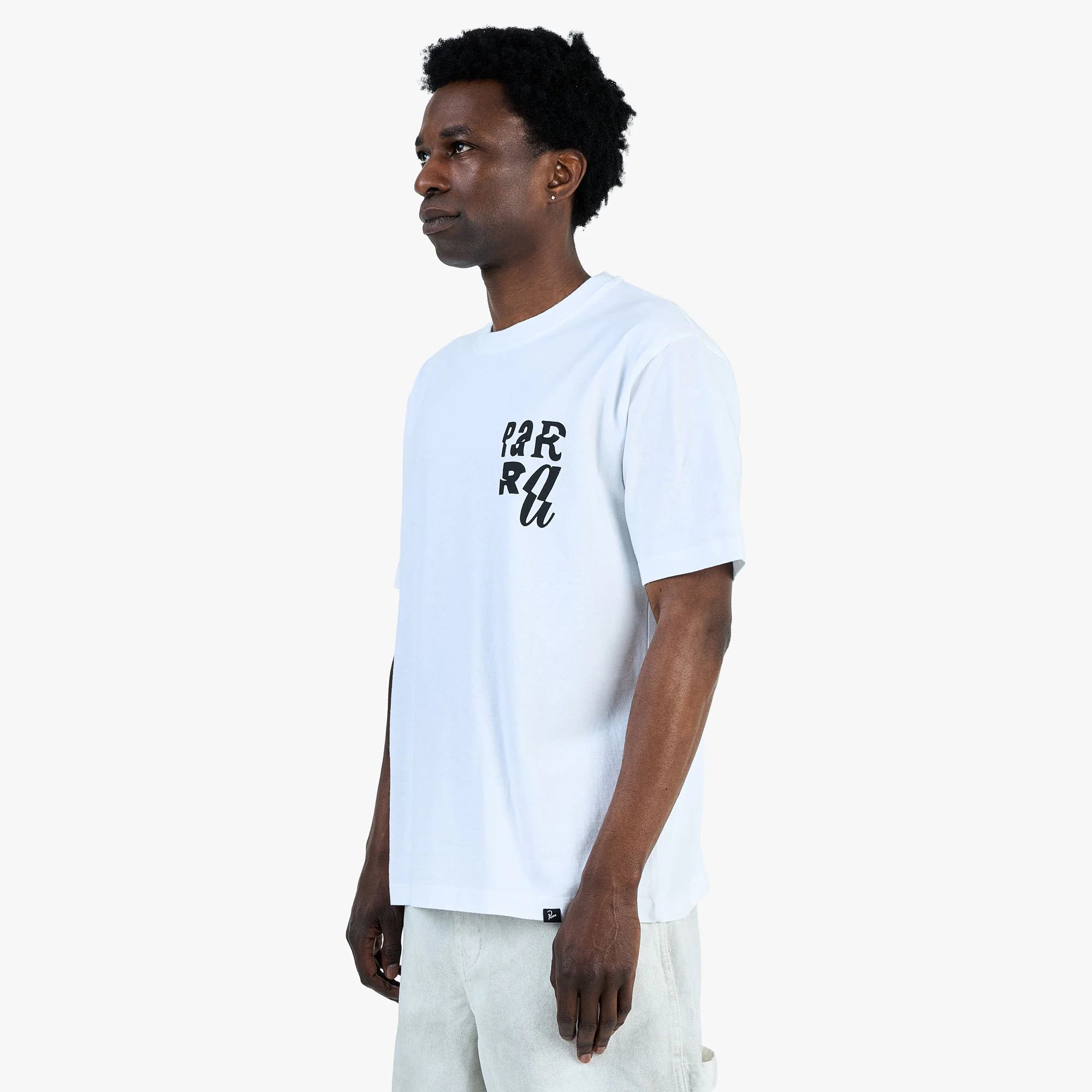 by Parra Why Are You Here T-Shirt / White - Image 3
