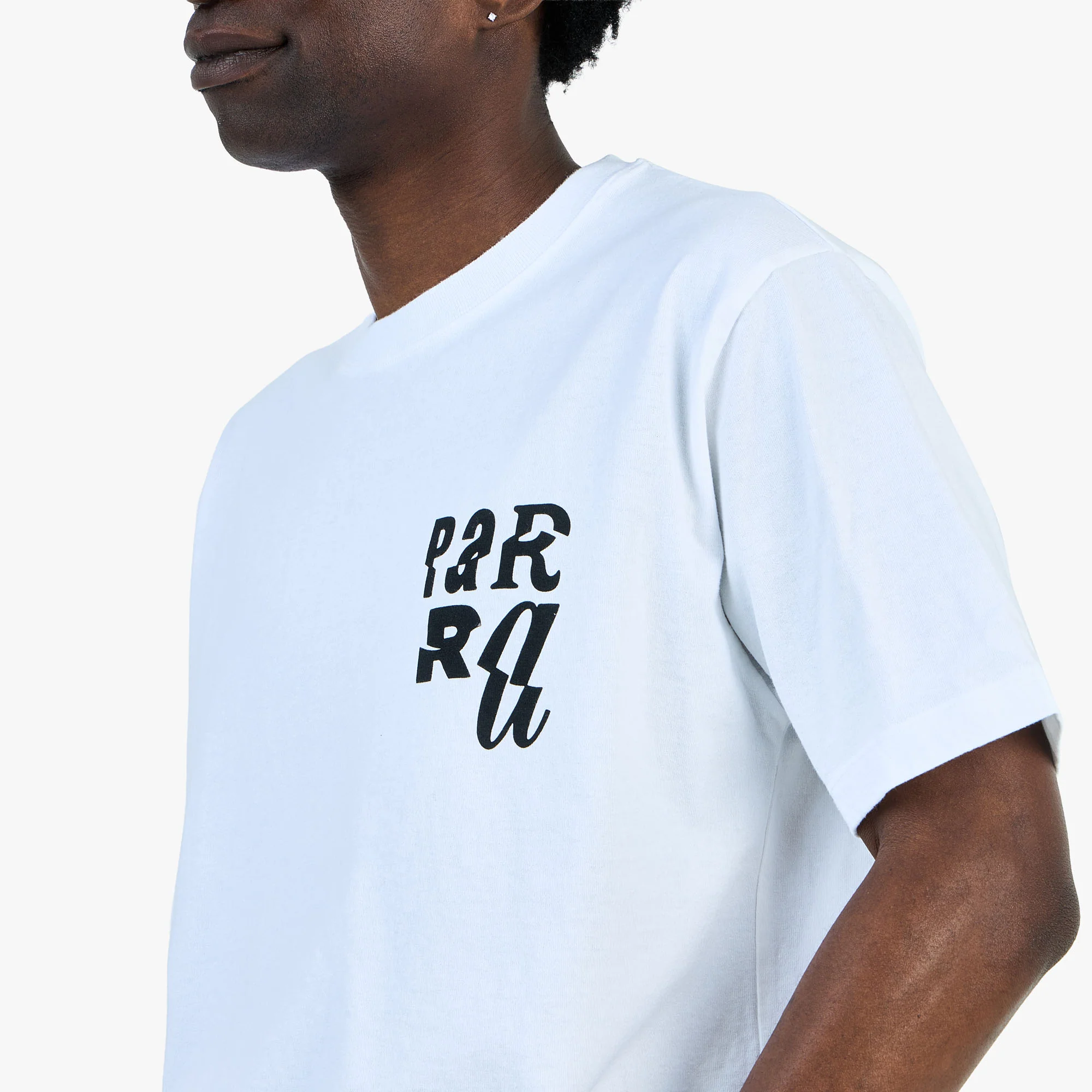 by Parra Why Are You Here T-Shirt / White - Image 4