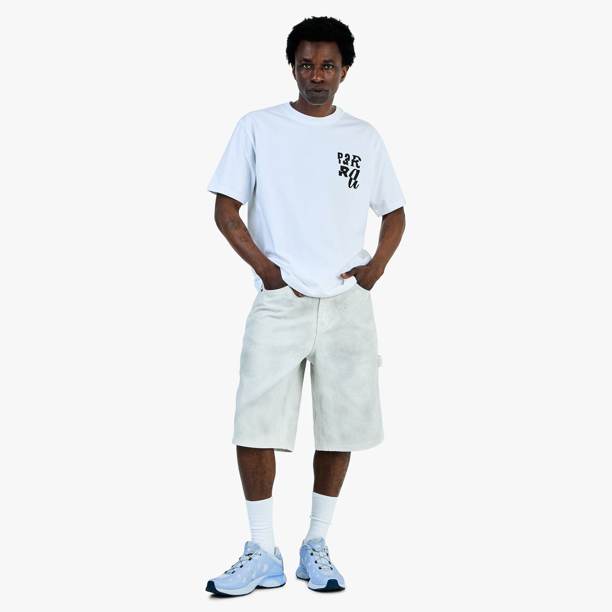 by Parra Why Are You Here T-Shirt / White - Image 6