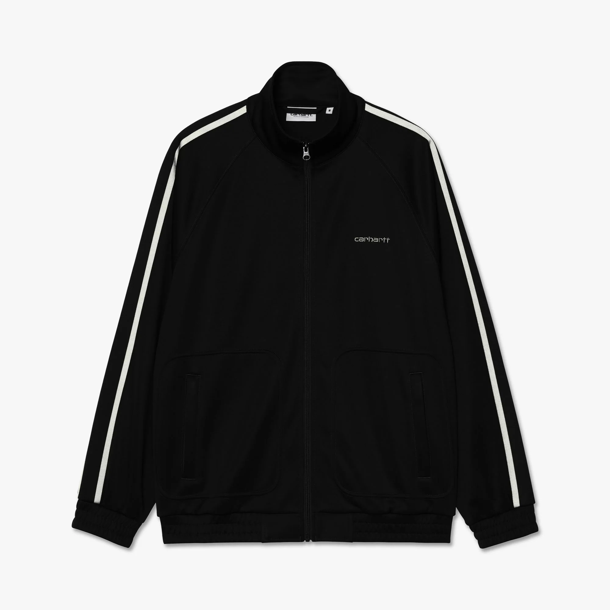 Carhartt WIP Bolar Sweat Jacket Black / Wax - Image 7