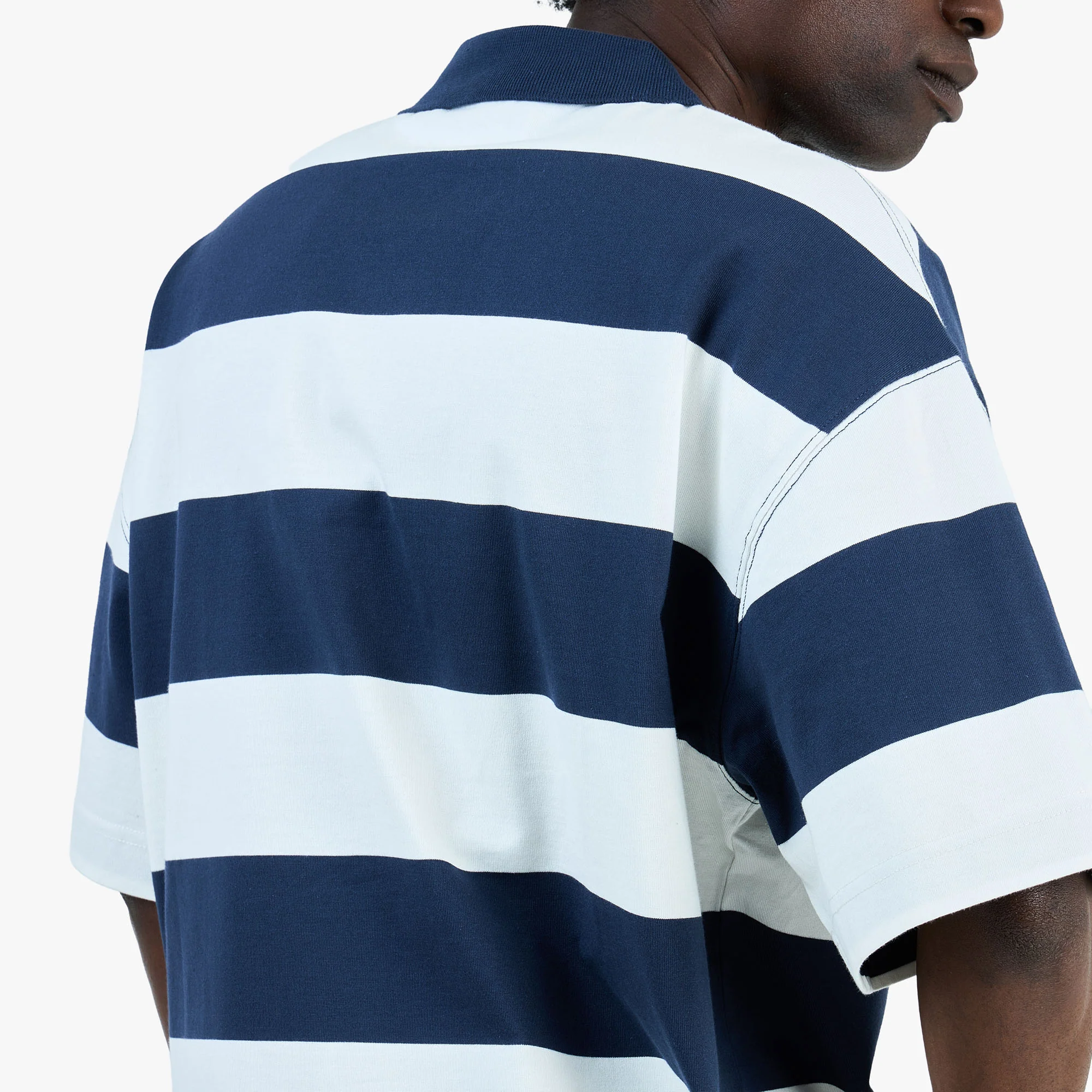 Carhartt WIP Delray Polo Delray Stripe / Blue - Image 5