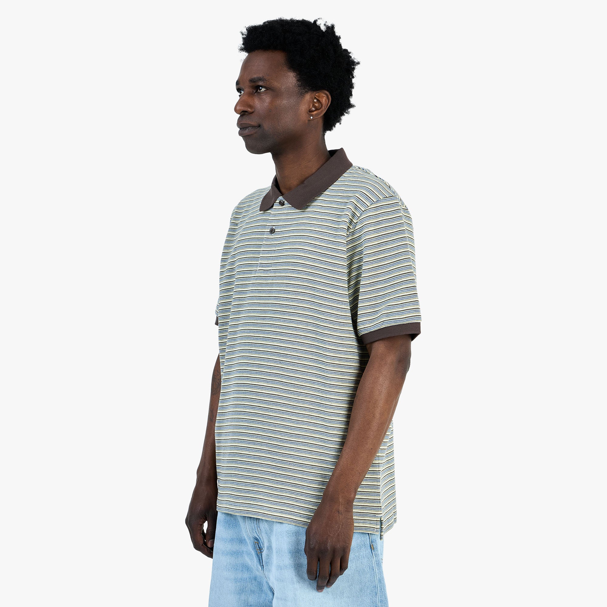 Carhartt WIP Dion Polo Dion Stripe / Wax - Image 2