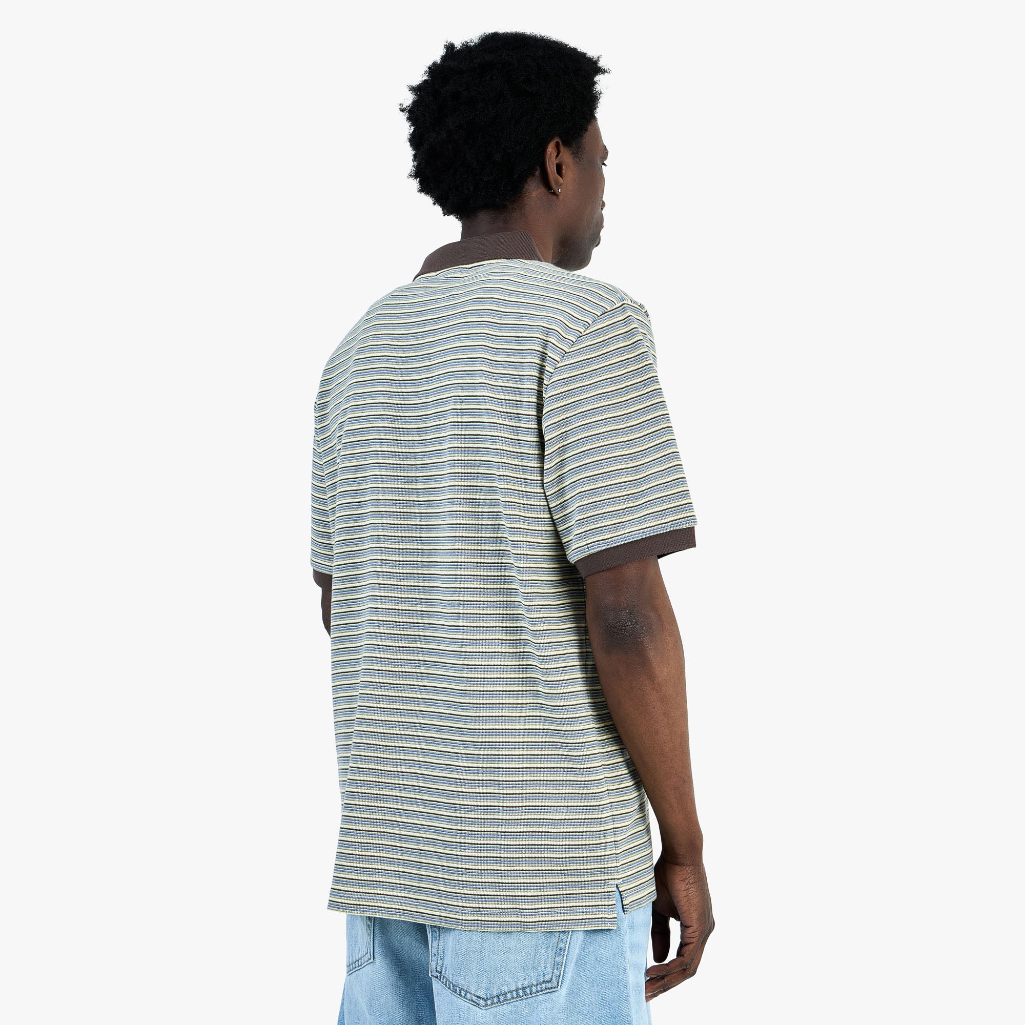 Carhartt WIP Dion Polo Dion Stripe / Wax - Image 3