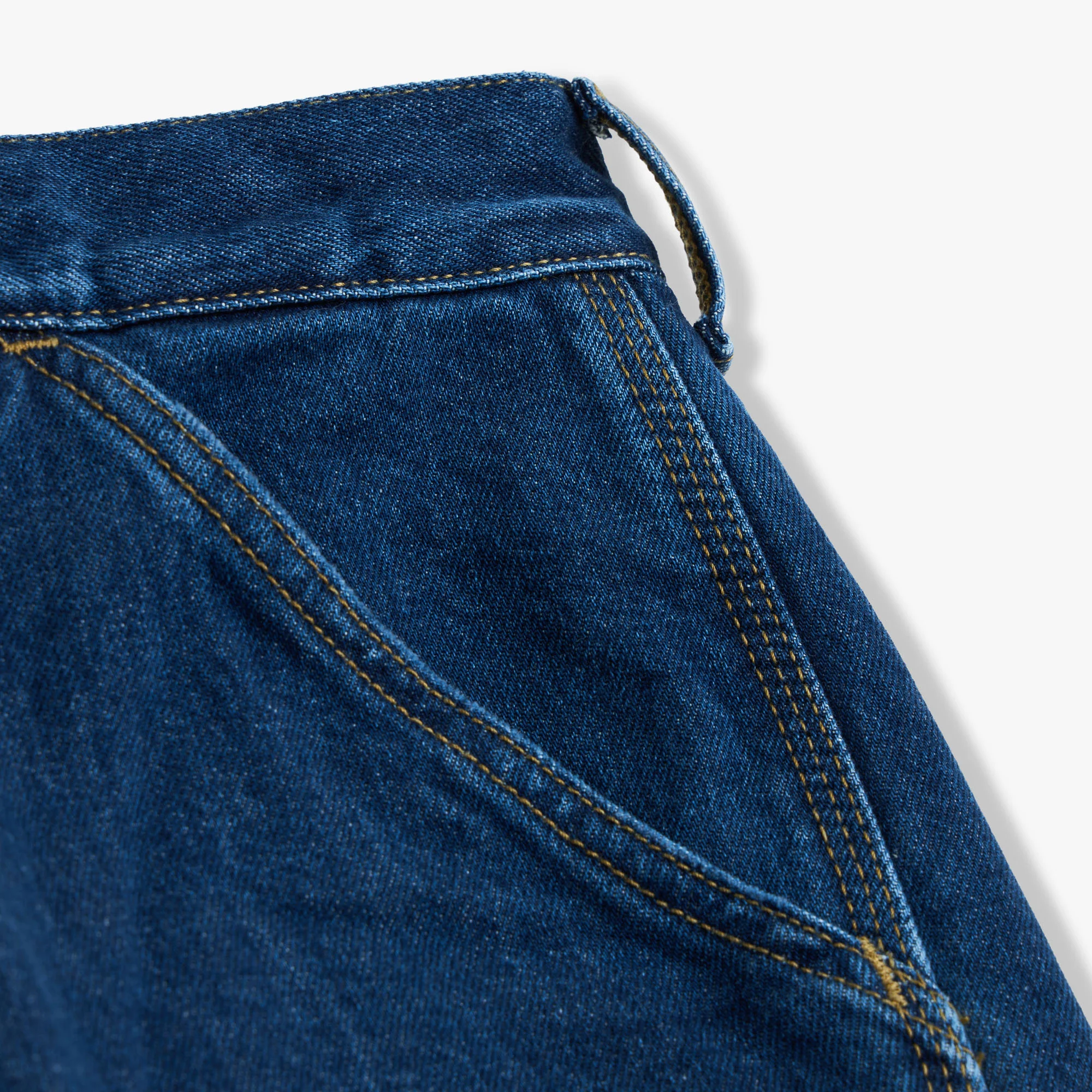Carhartt WIP Double Knee Short Blue / Heavy Worn Bleached - Image 10