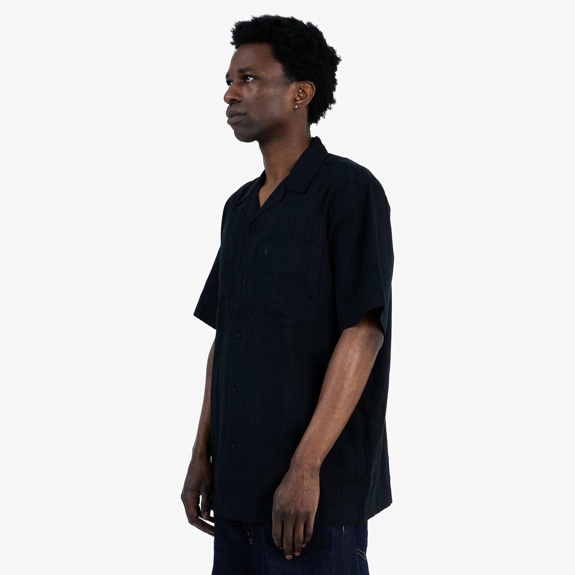 Carhartt WIP Gareth Shirt / Black - Image 2
