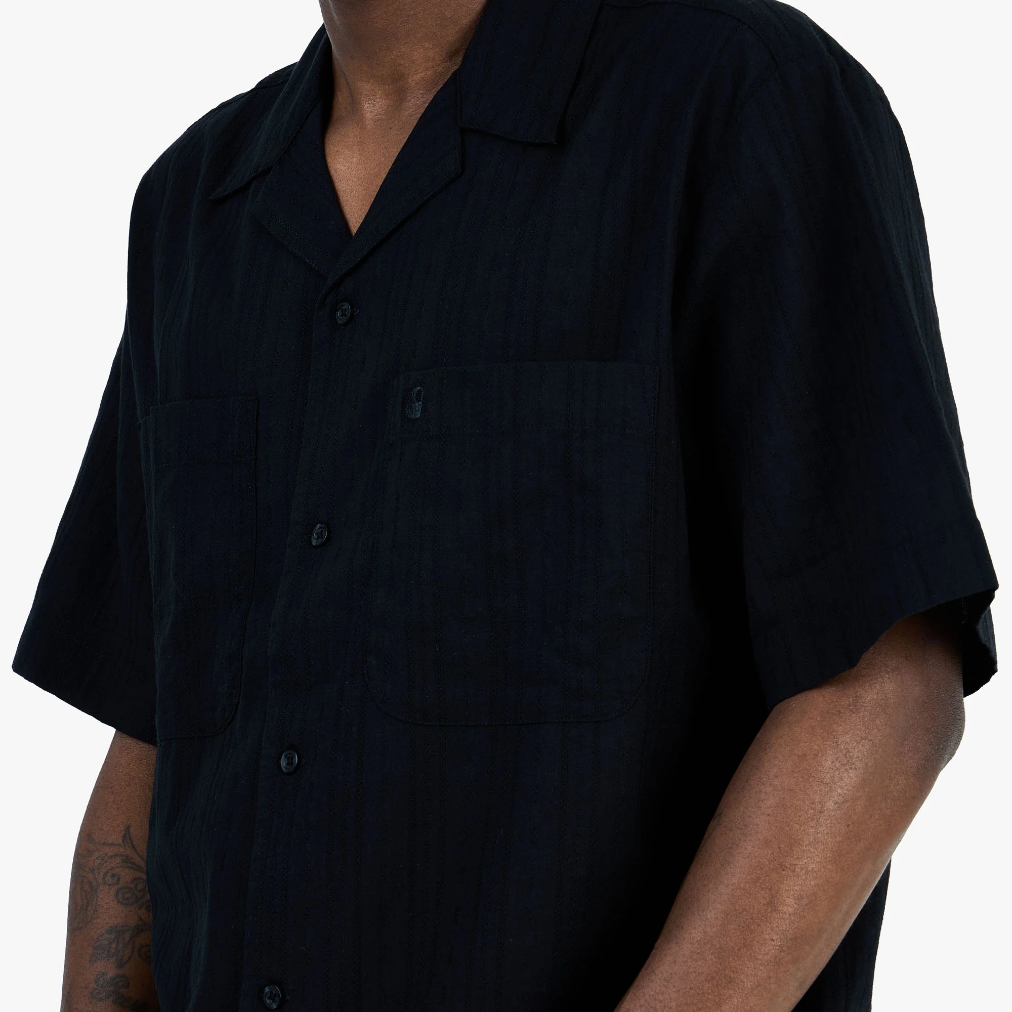 Carhartt WIP Gareth Shirt / Black - Image 4