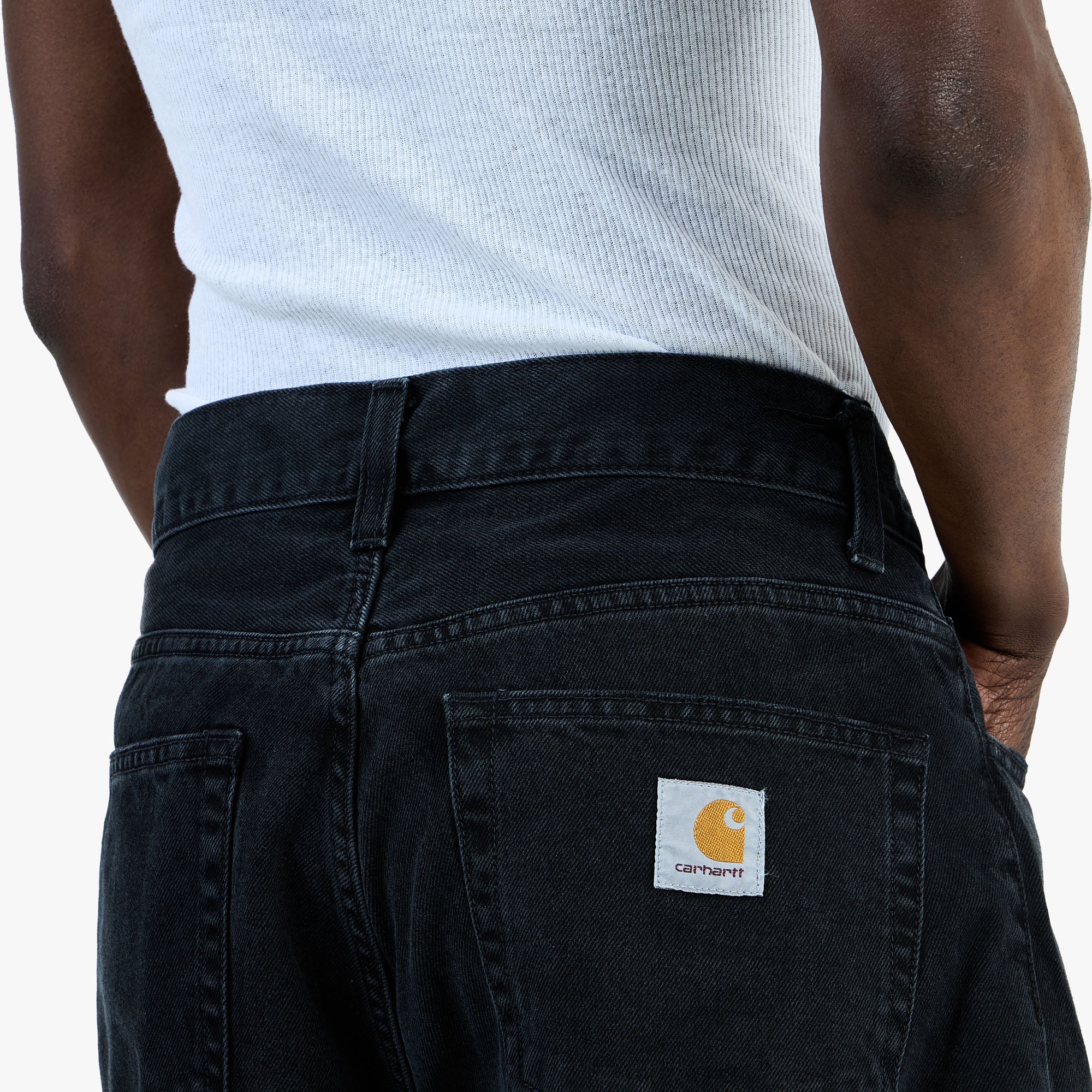 Carhartt WIP Landon Short Black/Stone Washed - Image 5