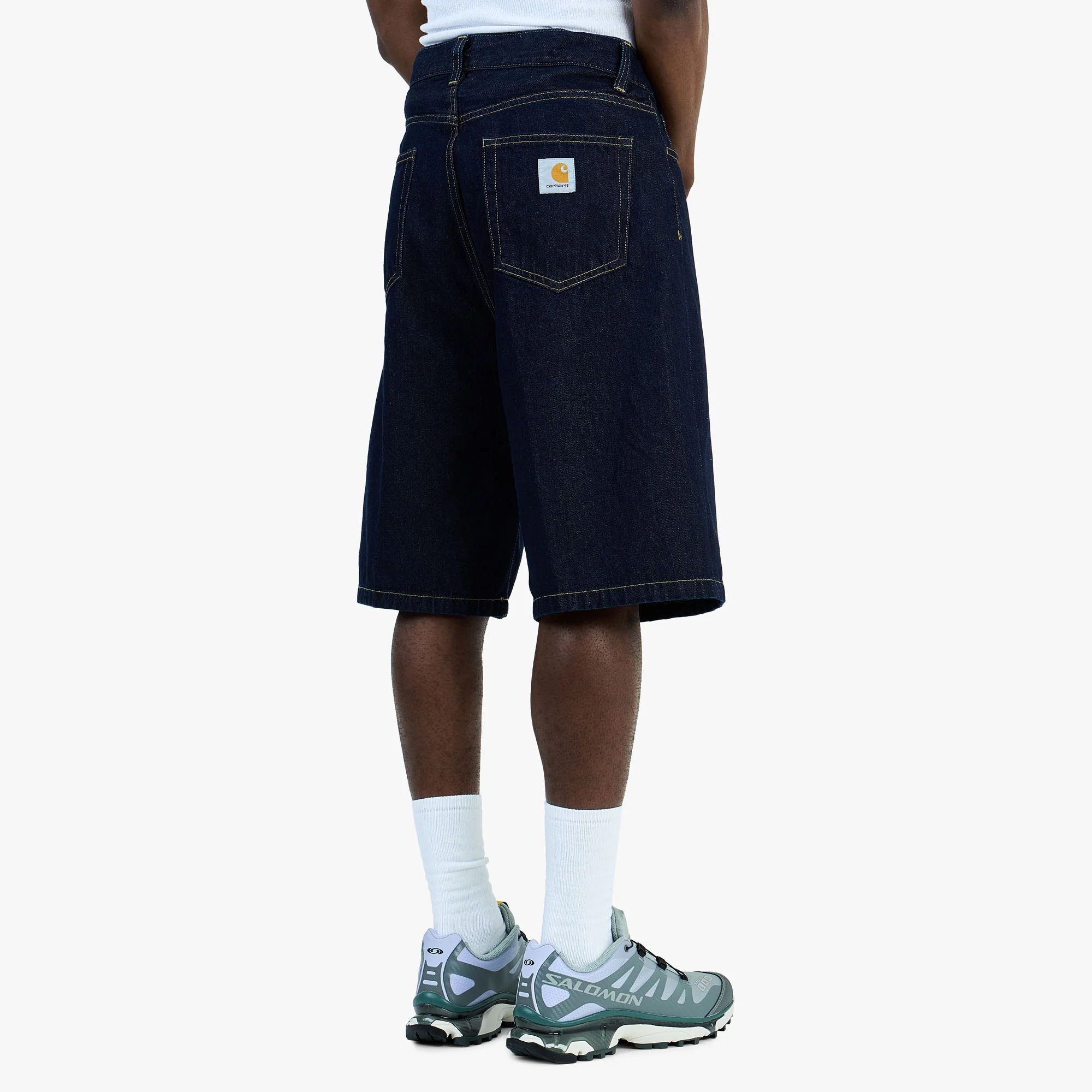Carhartt WIP Landon Short Blue / Rinsed - Image 3