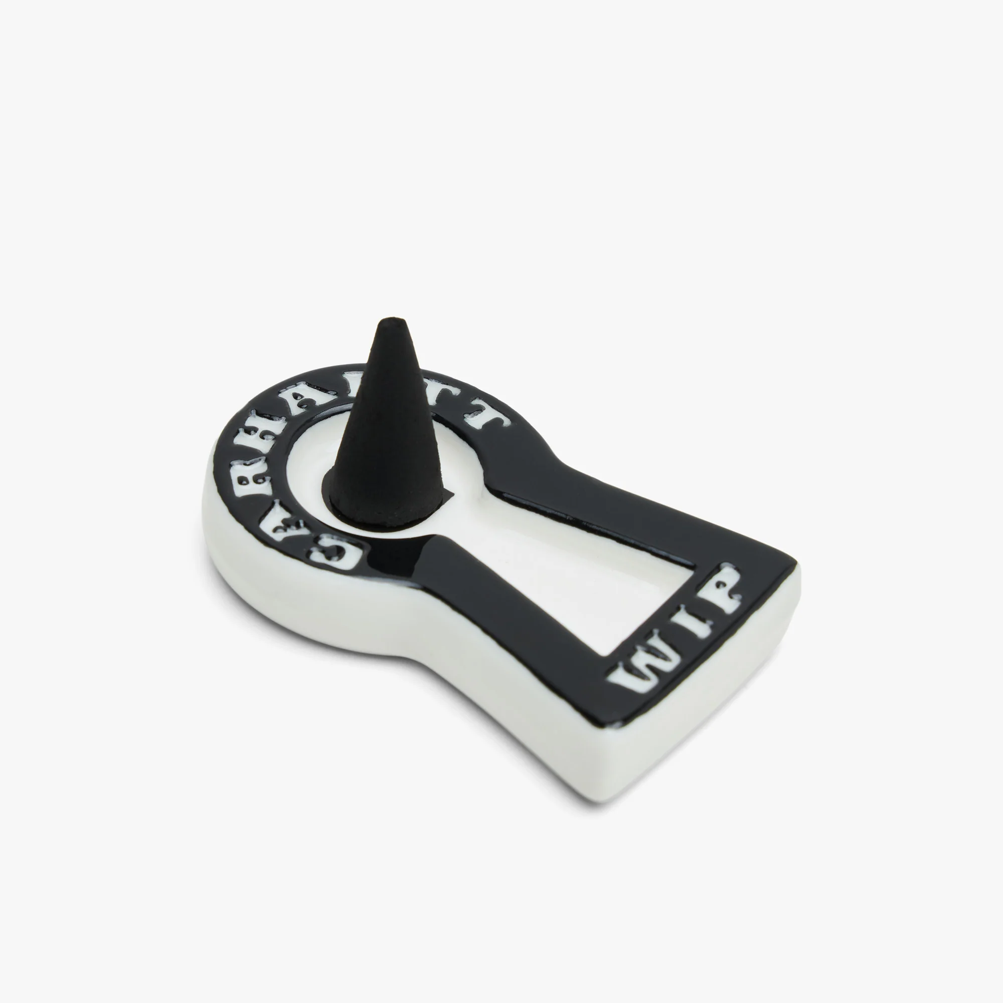 Carhartt WIP Locked Cone Incense Holder White / Black - Image 3