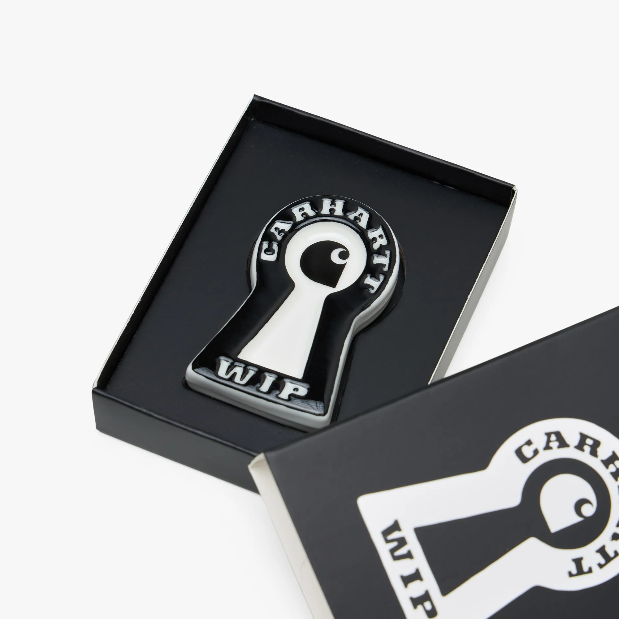 Carhartt WIP Locked Cone Incense Holder White / Black - Image 4