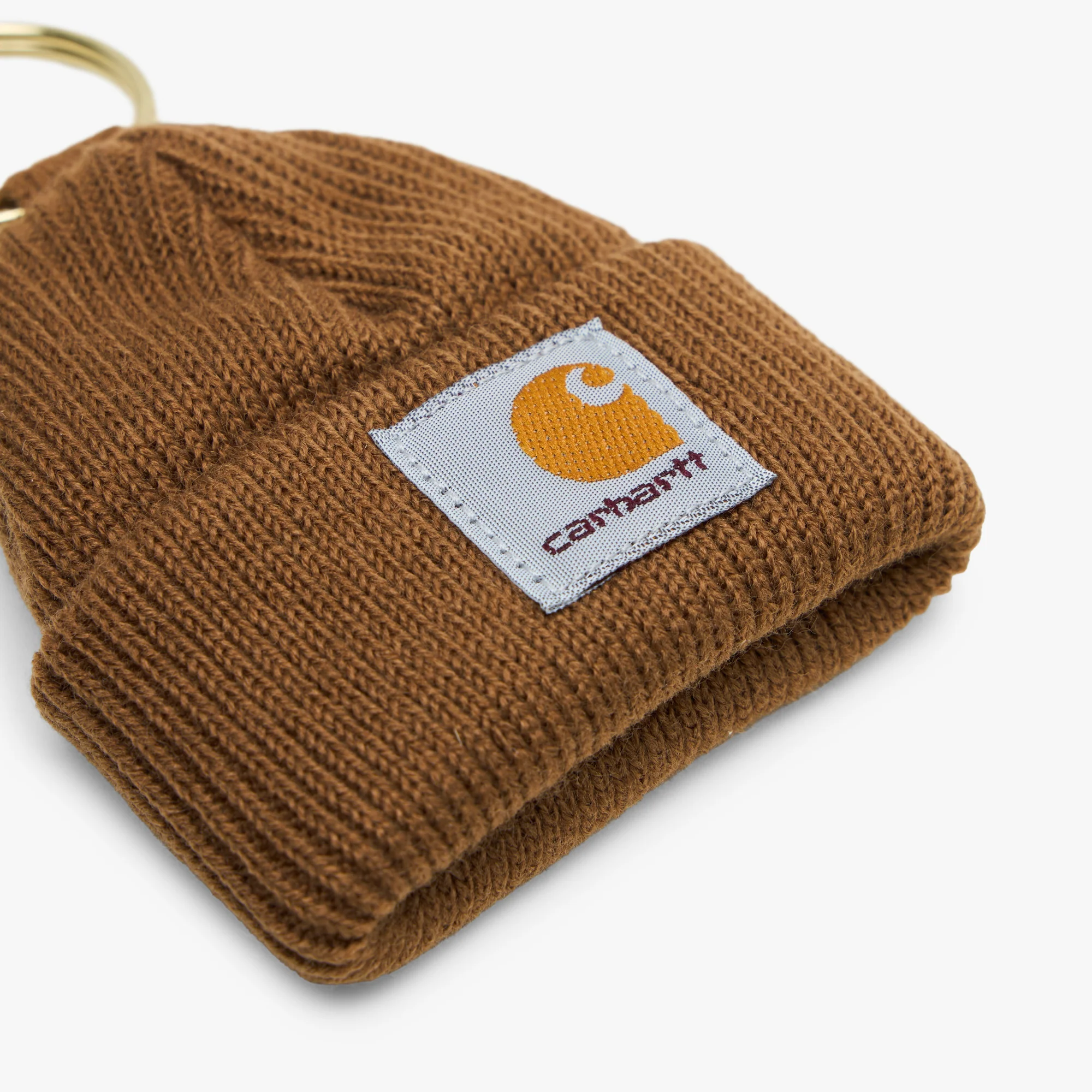 Carhartt WIP Mini Watch Hat Keychain / Hamilton Brown - Image 3