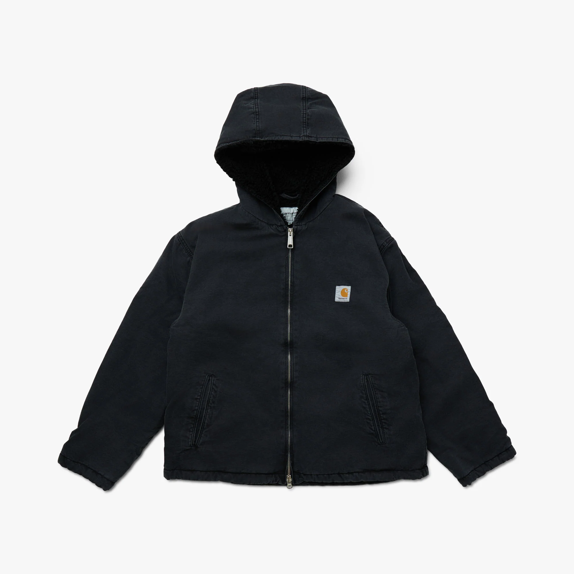 Carhartt Wip Mitch Jacket Black / Dusky Canvas - Image 7