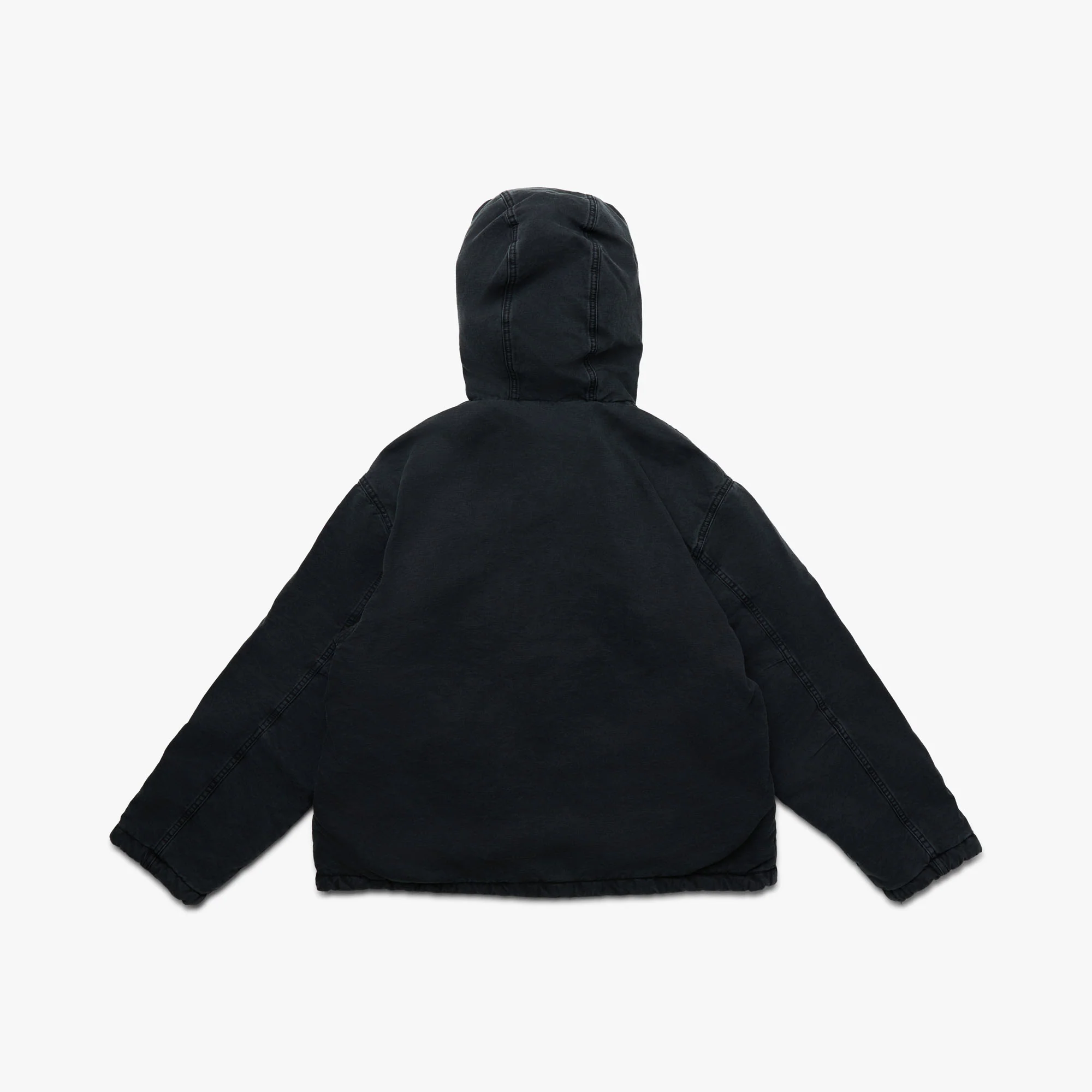 Carhartt Wip Mitch Jacket Black / Dusky Canvas - Image 8