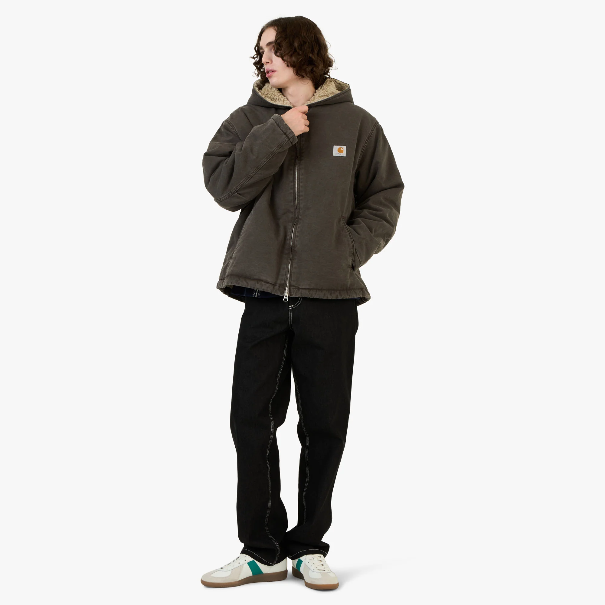 Carhartt WIP Mitch Jacket Brass / Dusky Canvas - Image 6