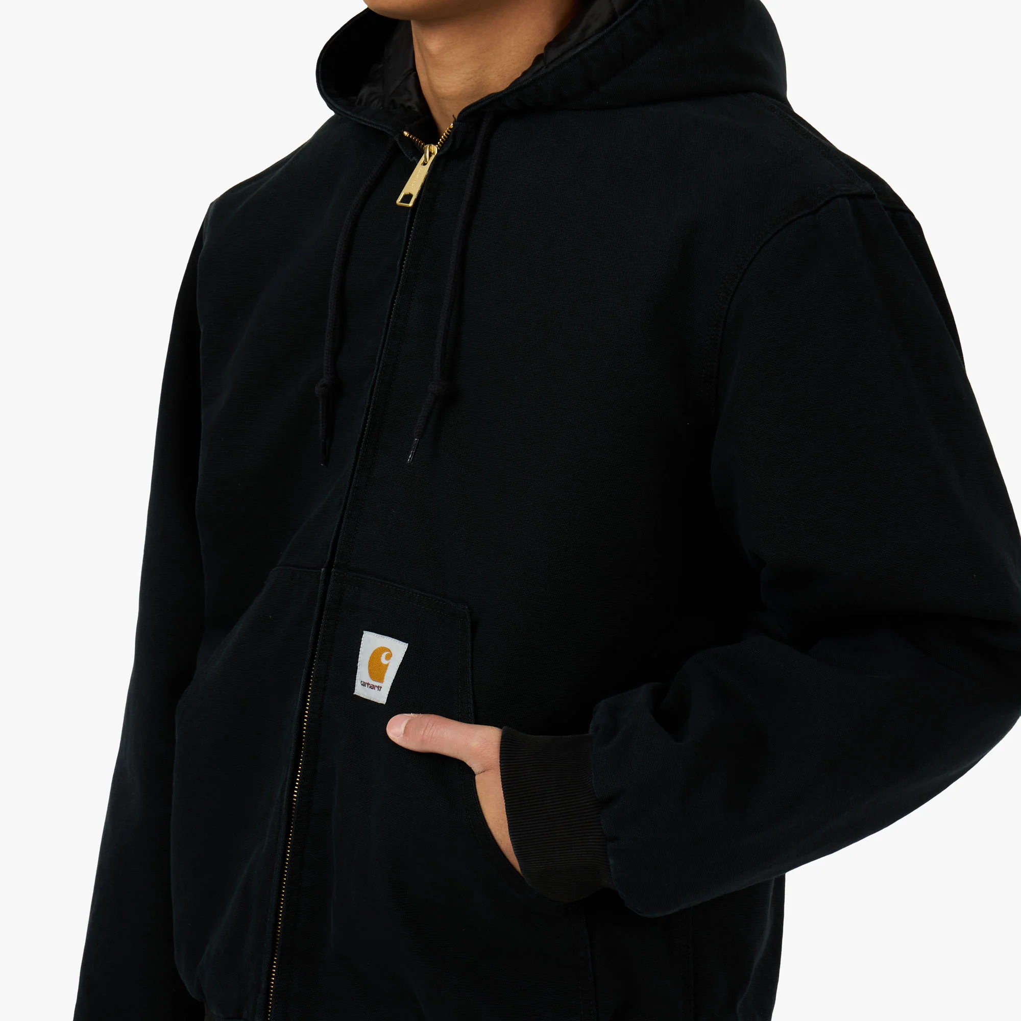 Carhartt WIP OG Active Jacket Black - Image 4