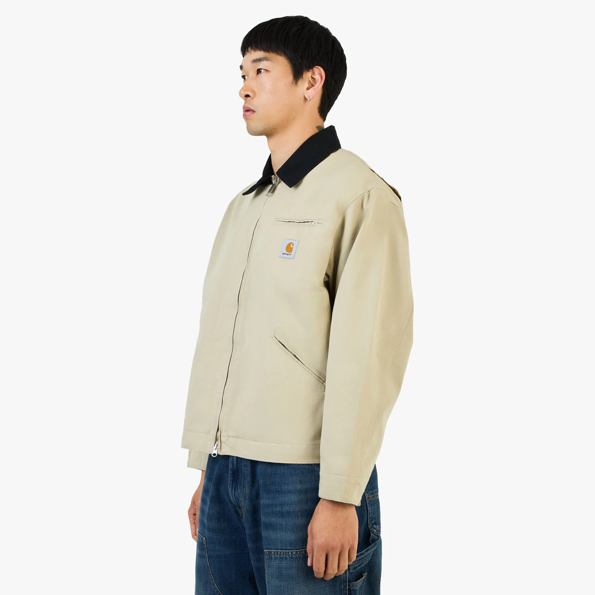 Carhartt WIP OG Detroit Jacket Barchan / Black - Image 2