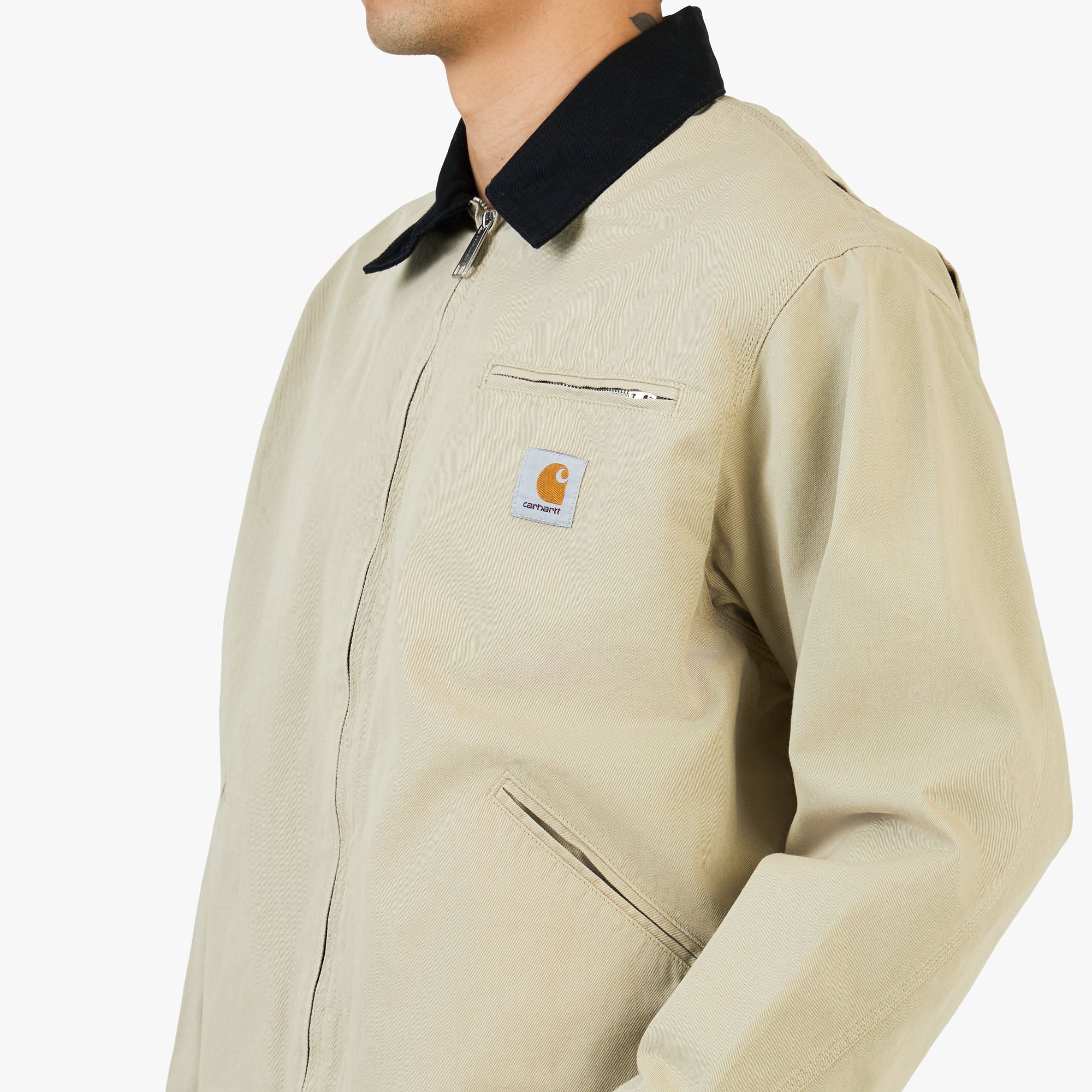 Carhartt WIP OG Detroit Jacket Barchan / Black - Image 4