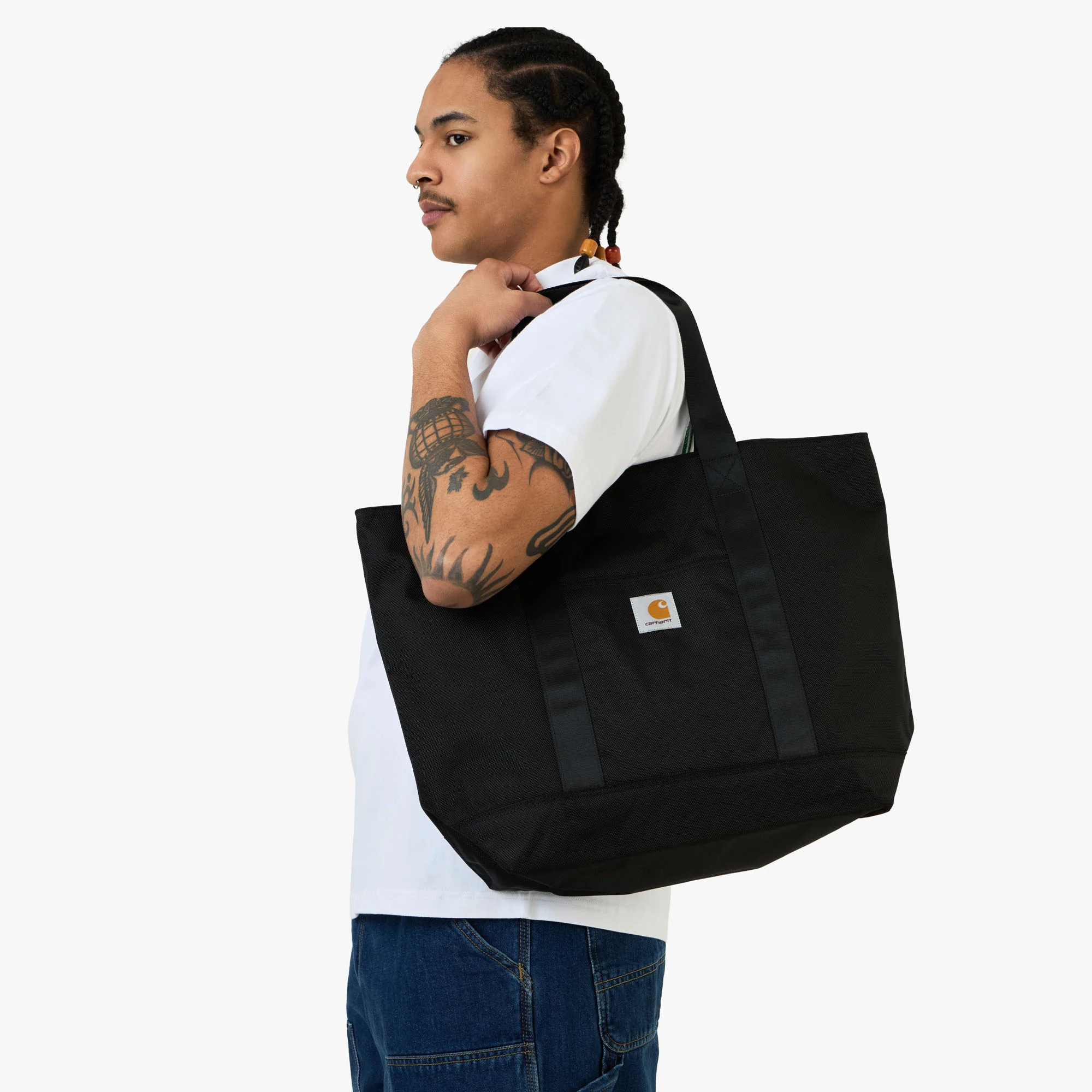Carhartt WIP Prescott Tote / Black - Image 5