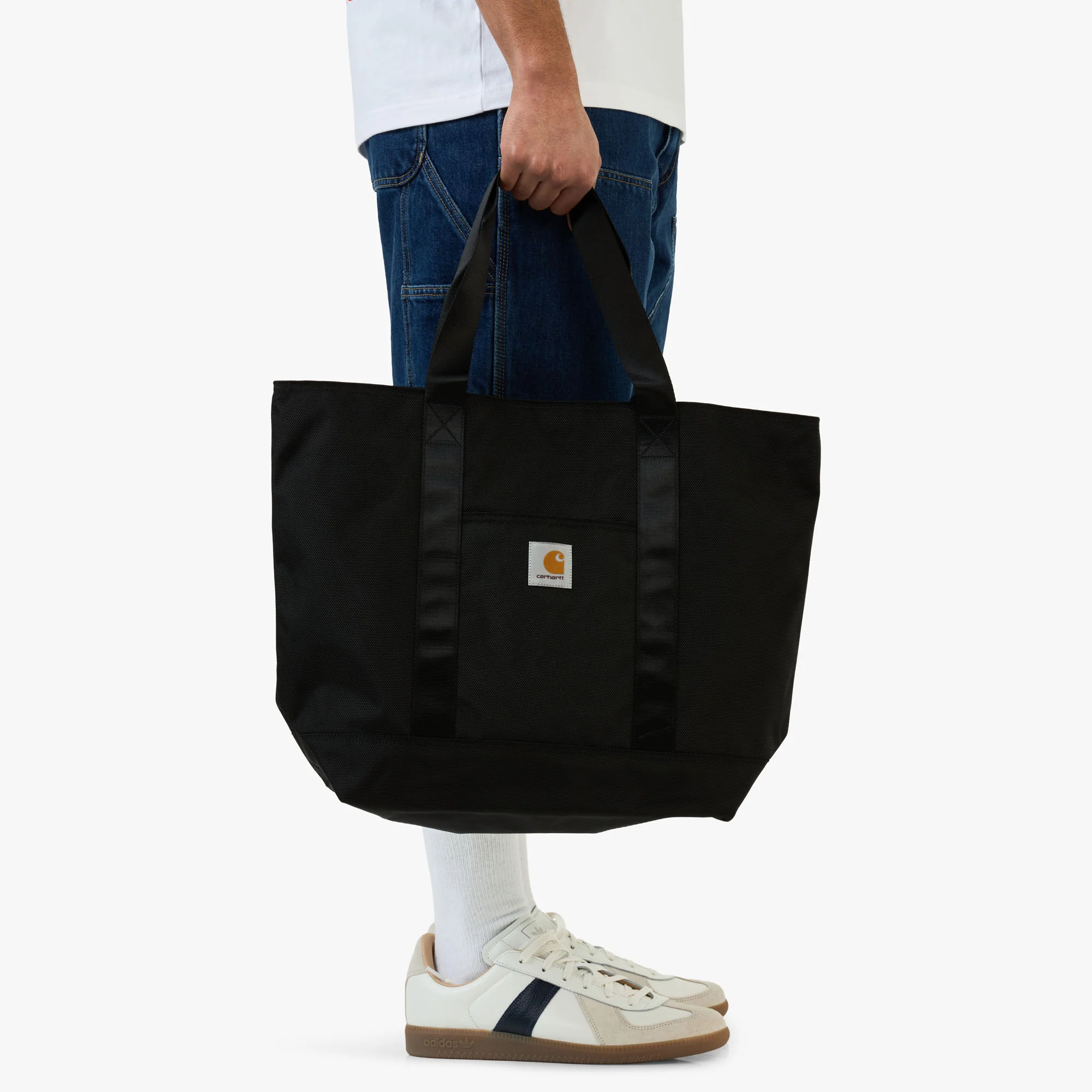 Carhartt WIP Prescott Tote / Black - Image 6