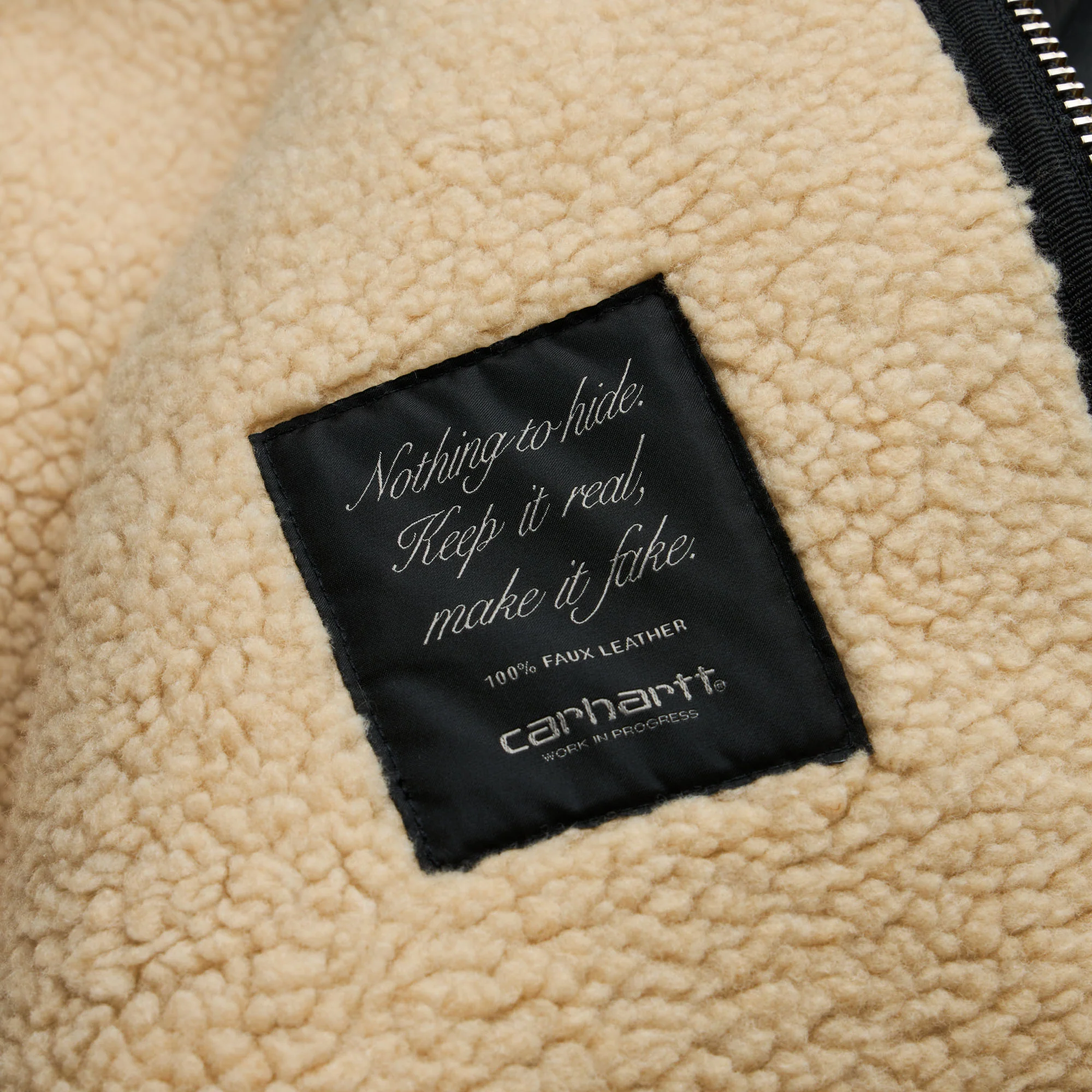 Carhartt Wip Shepton Jacket Black/Natural - Image 10