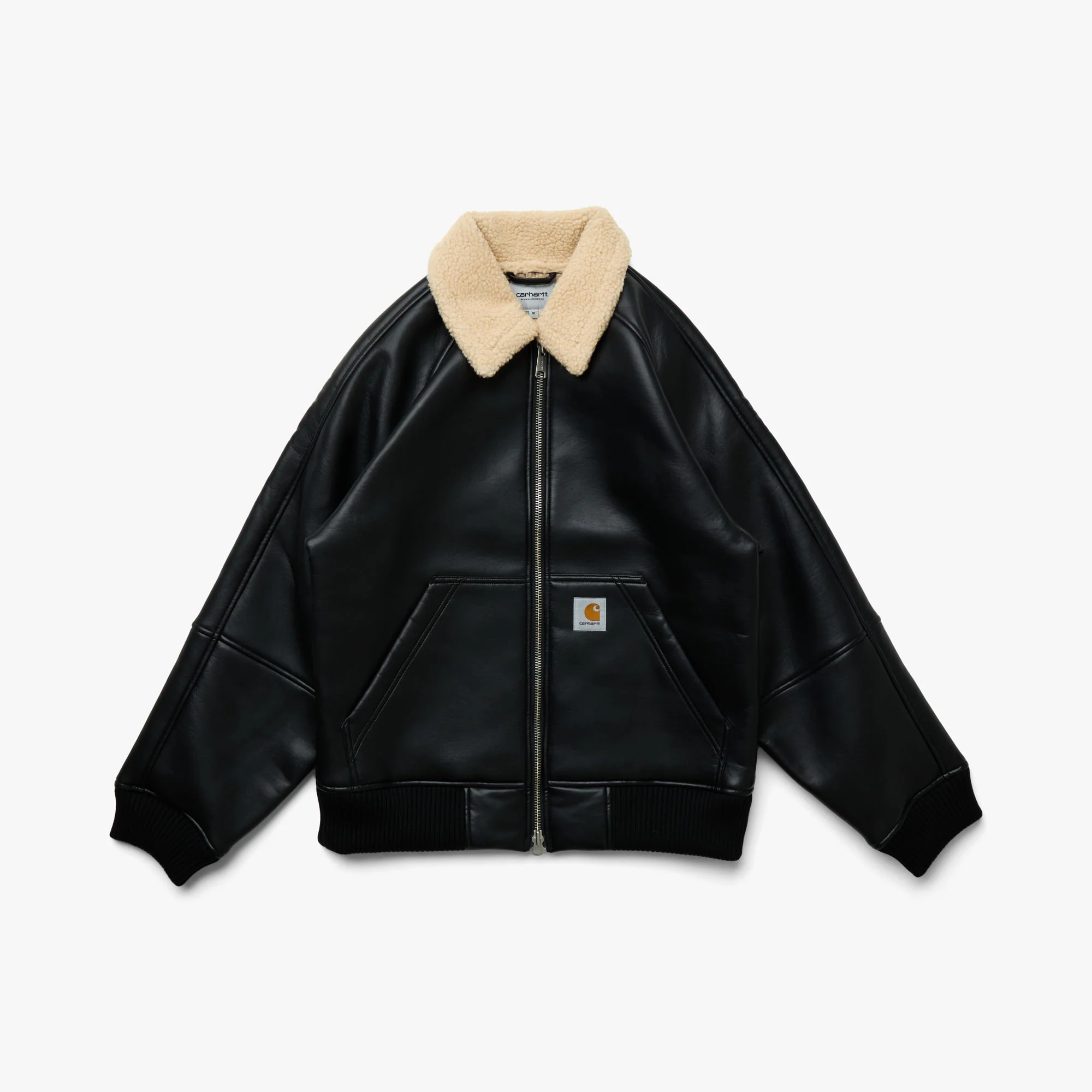 Carhartt Wip Shepton Jacket Black/Natural - Image 7