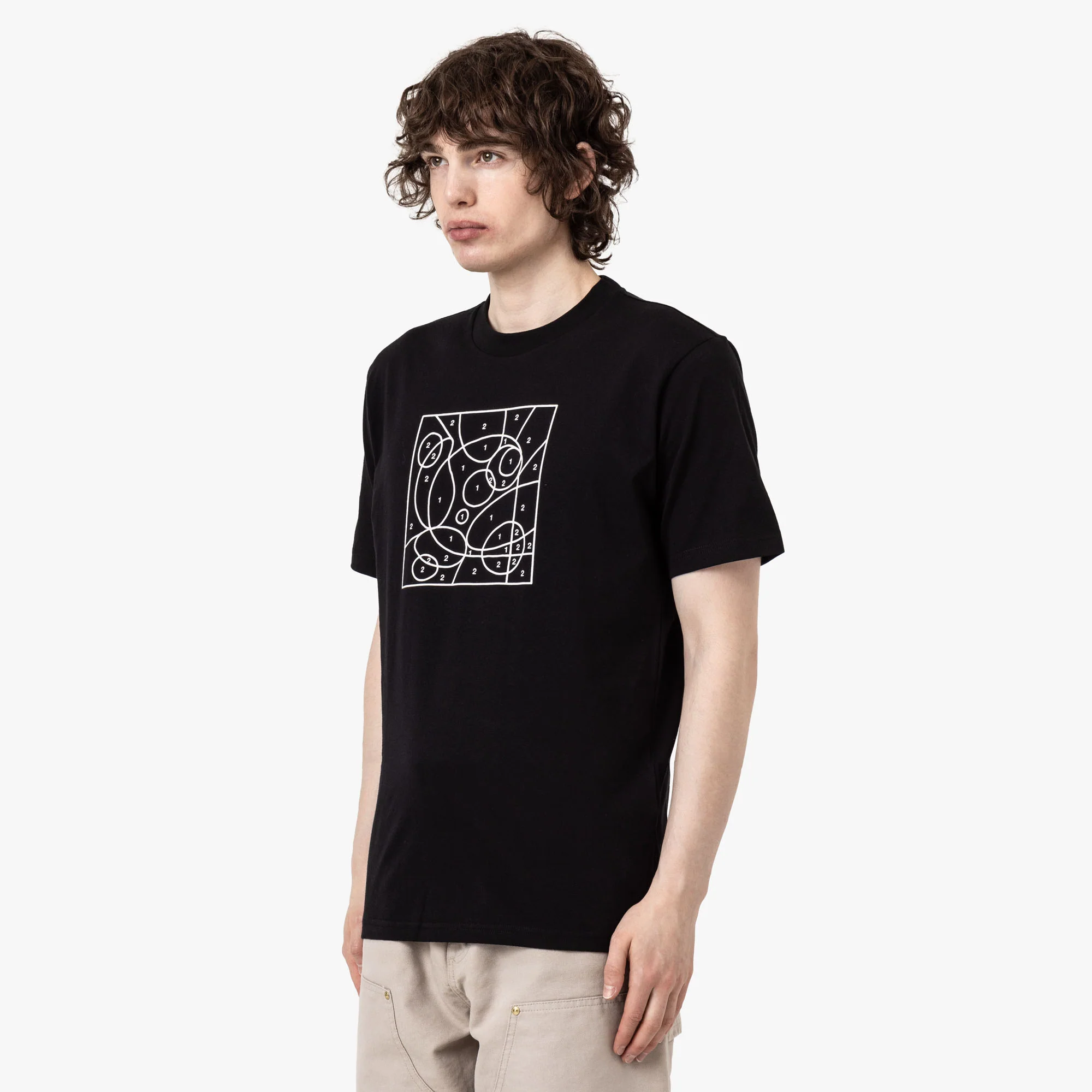 Carhartt WIP By The Numbers Tee Black - Image 2