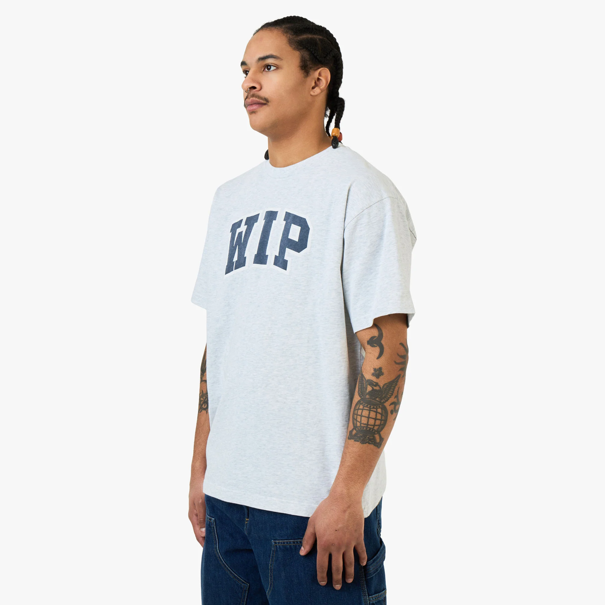 Carhartt WIP WIP III T-Shirt / Ash Heather - Image 2