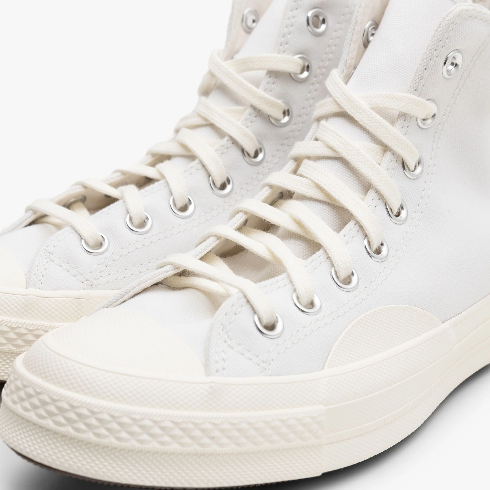 Converse Chuck 70 Textured Hi / White / Vintage White - Egret - Image 7