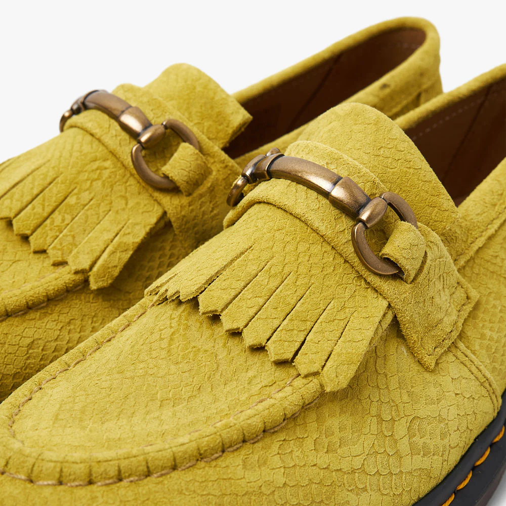 Dr. Martens Adrian Snaffle Loafer / Moss Green - Image 7