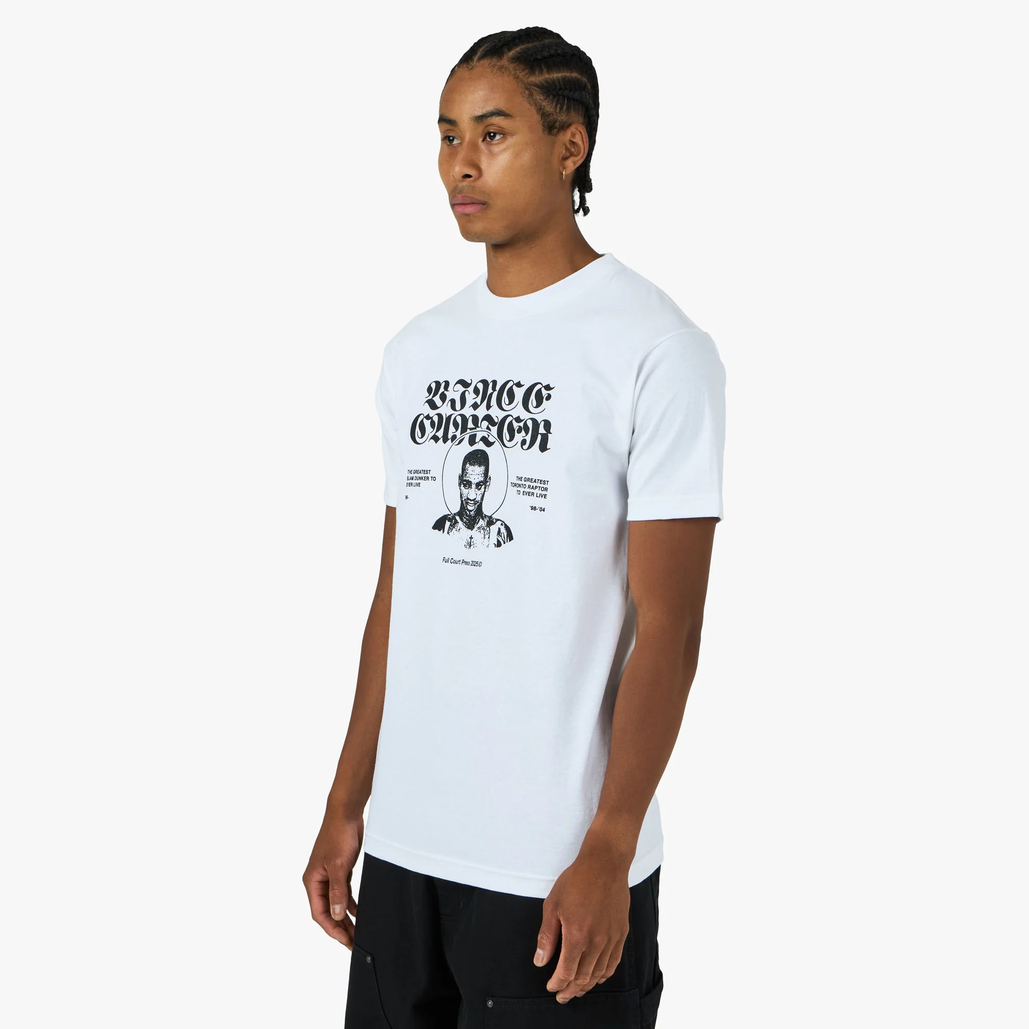 Full Court Press Carter T-shirt White - Image 2