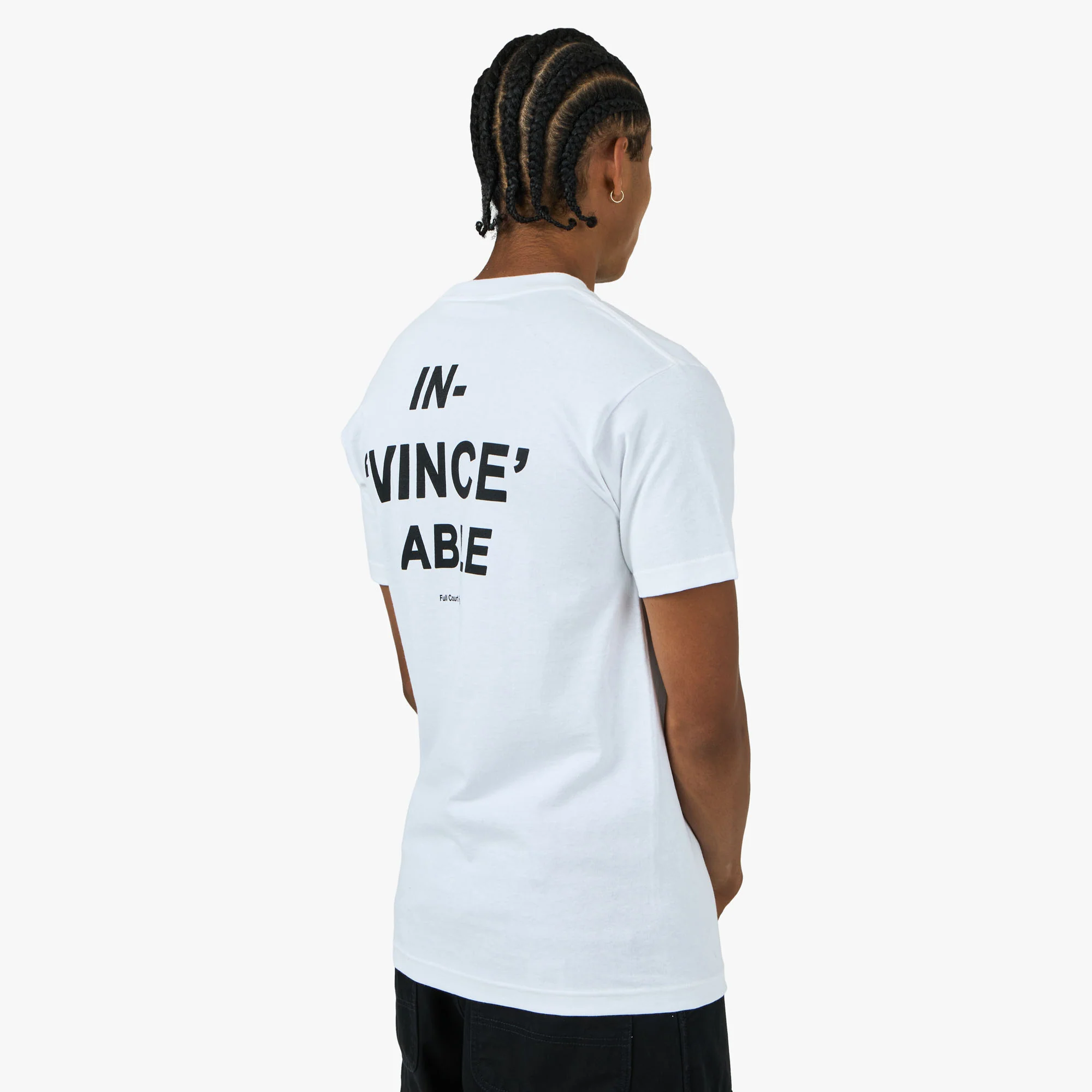 Full Court Press Carter T-shirt White - Image 3