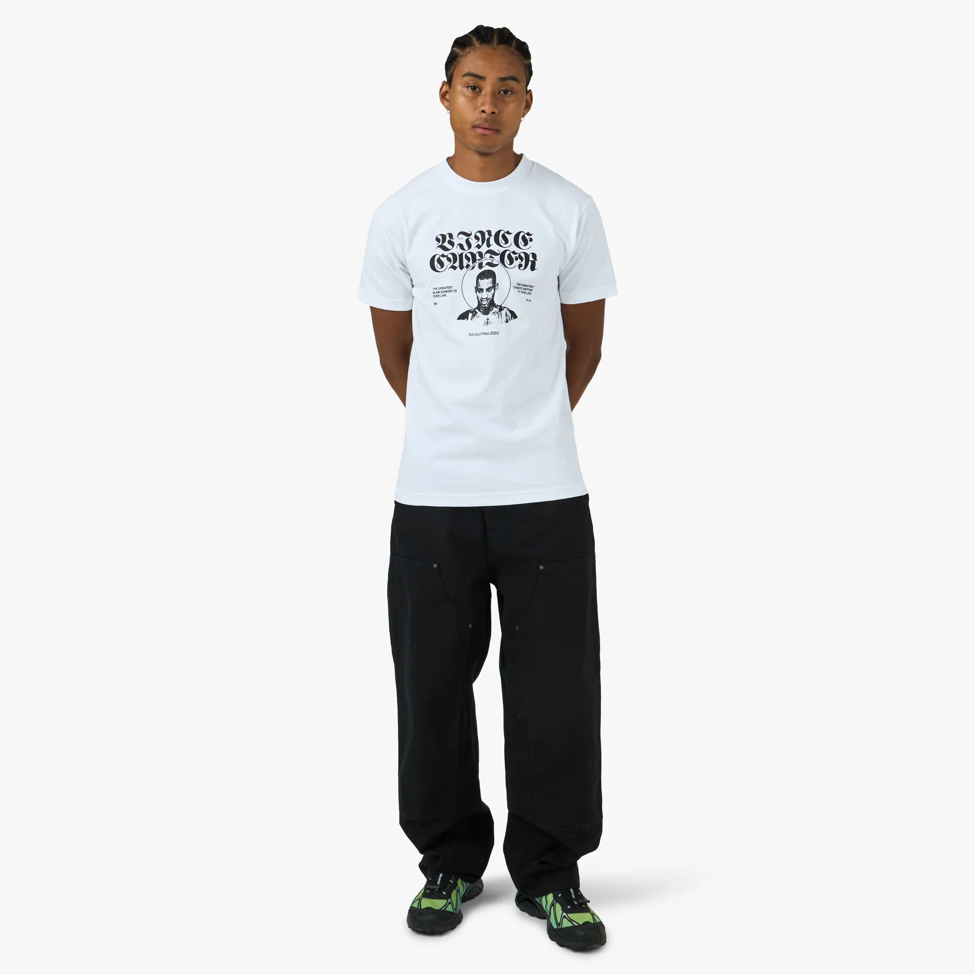 Full Court Press Carter T-shirt White - Image 6
