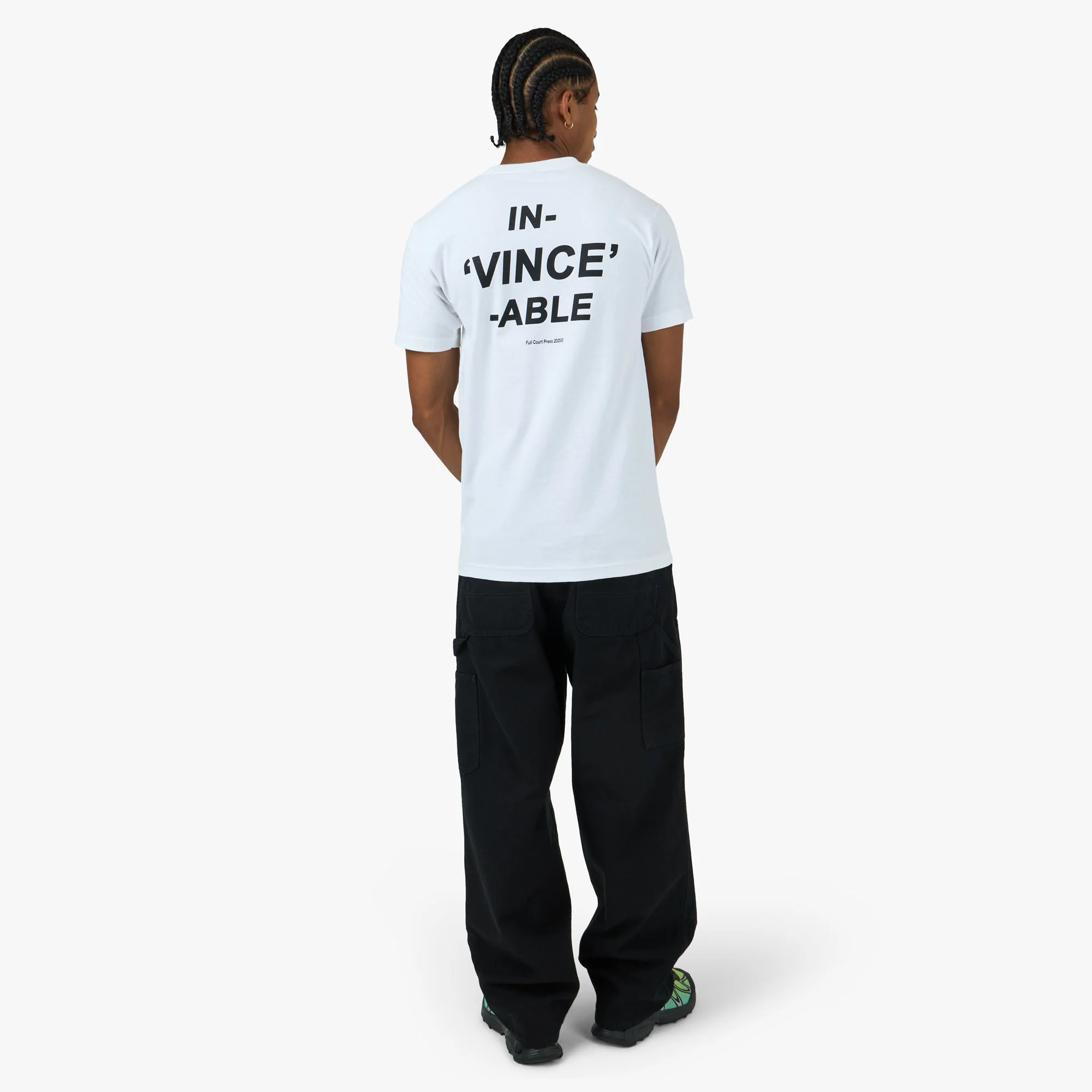 Full Court Press Carter T-shirt White - Image 7