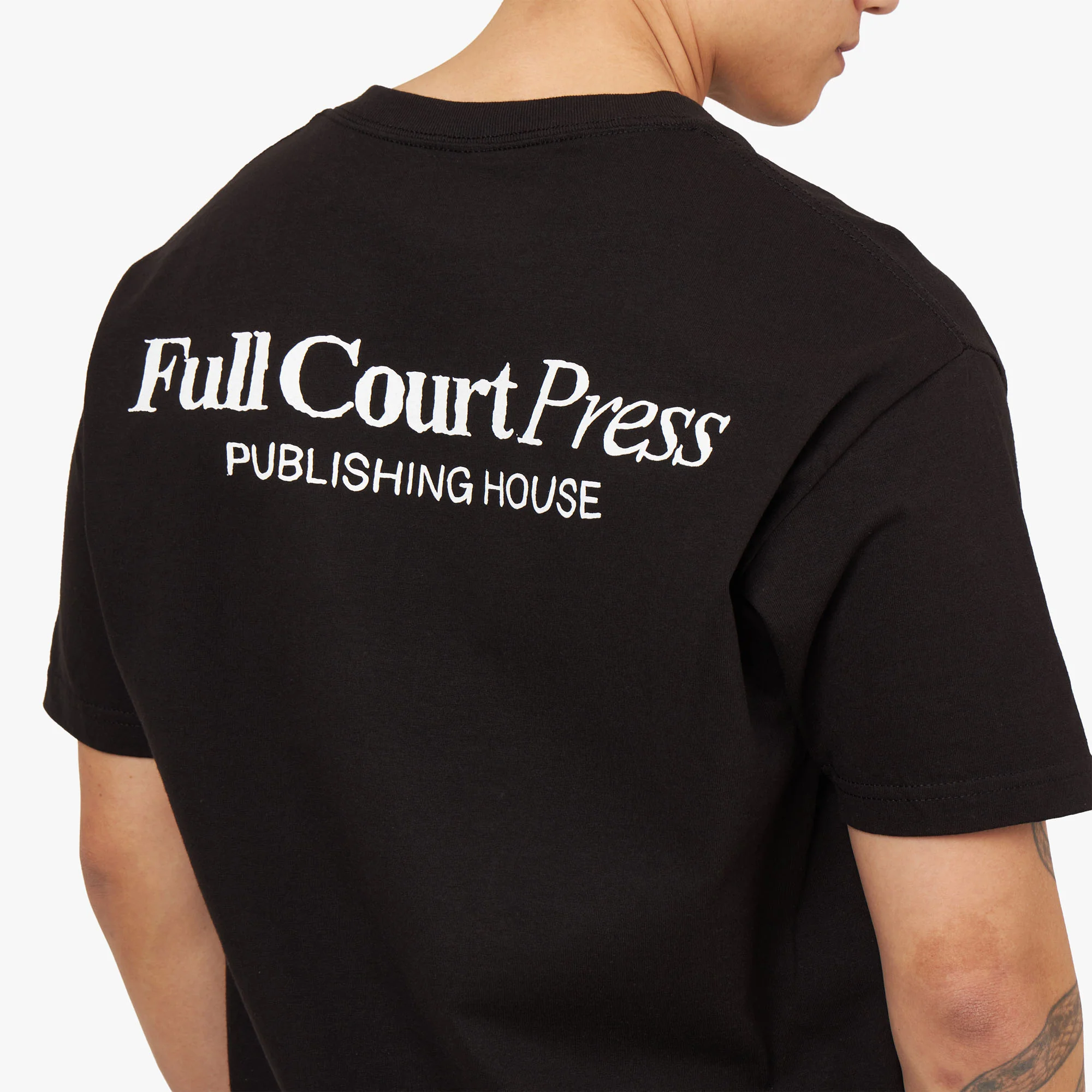 Full Court Press SP24 Logo T-Shirt / Black - Image 5