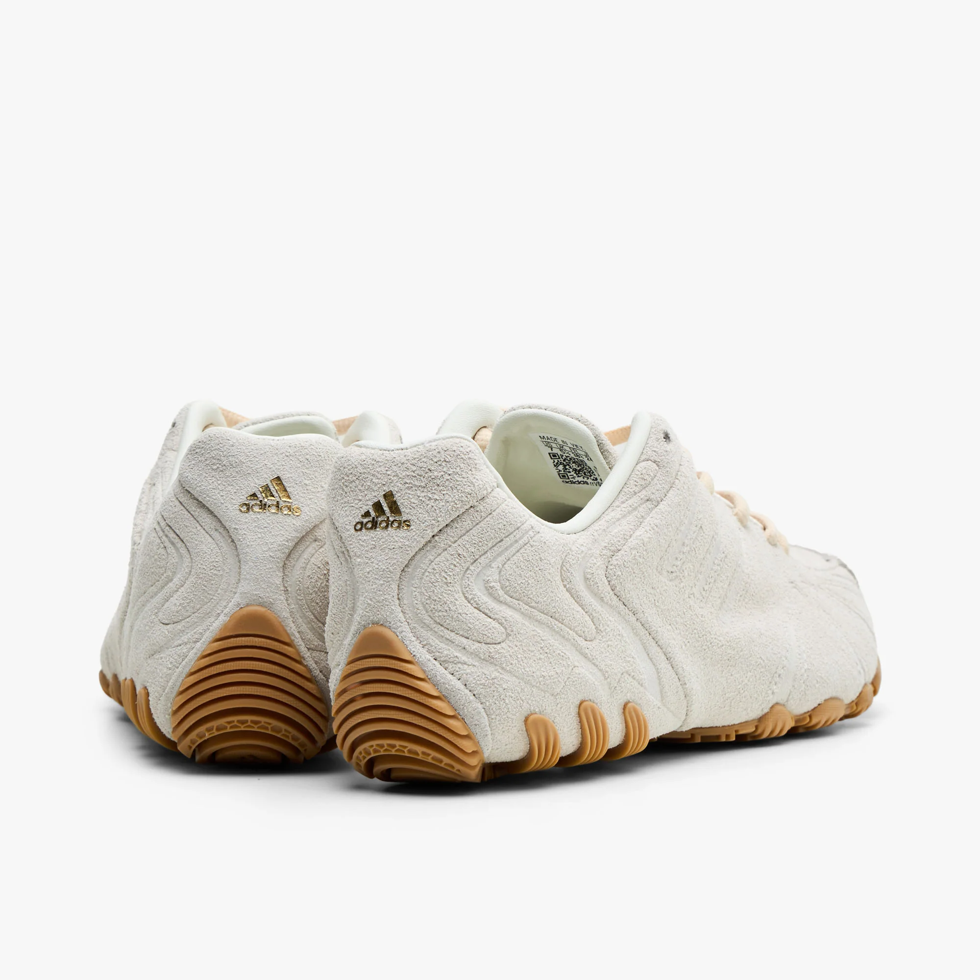 adidas Women's Ghost Sprint Off White / Sand Strata - Gold Metallic - Image 4