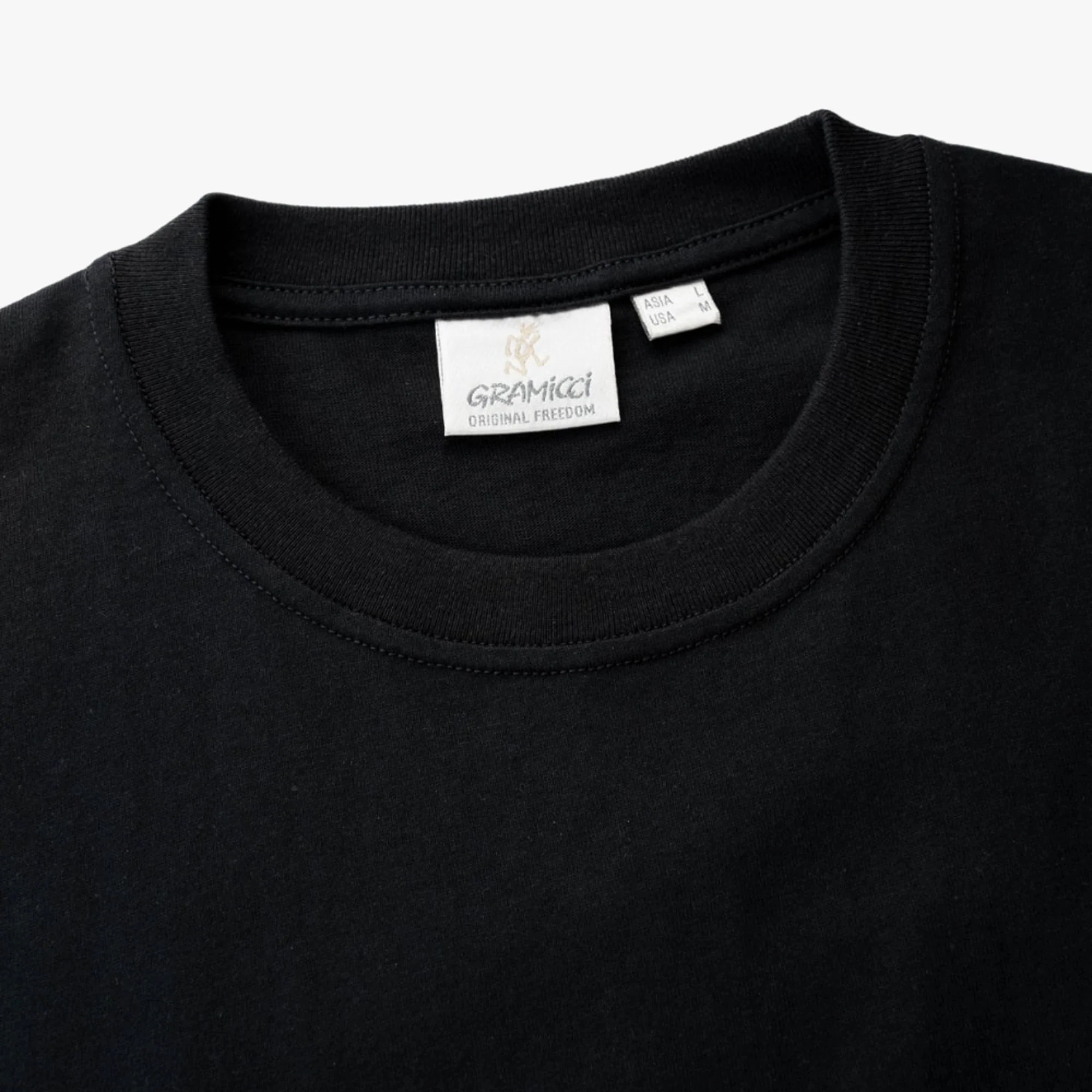 Gramicci One Point T-Shirt / Black - Image 4