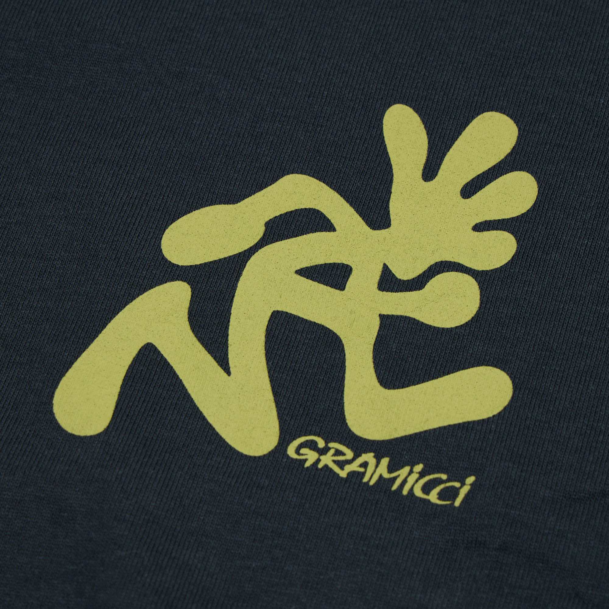 Gramicci Running Man T-Shirt / Vintage Black - Image 4
