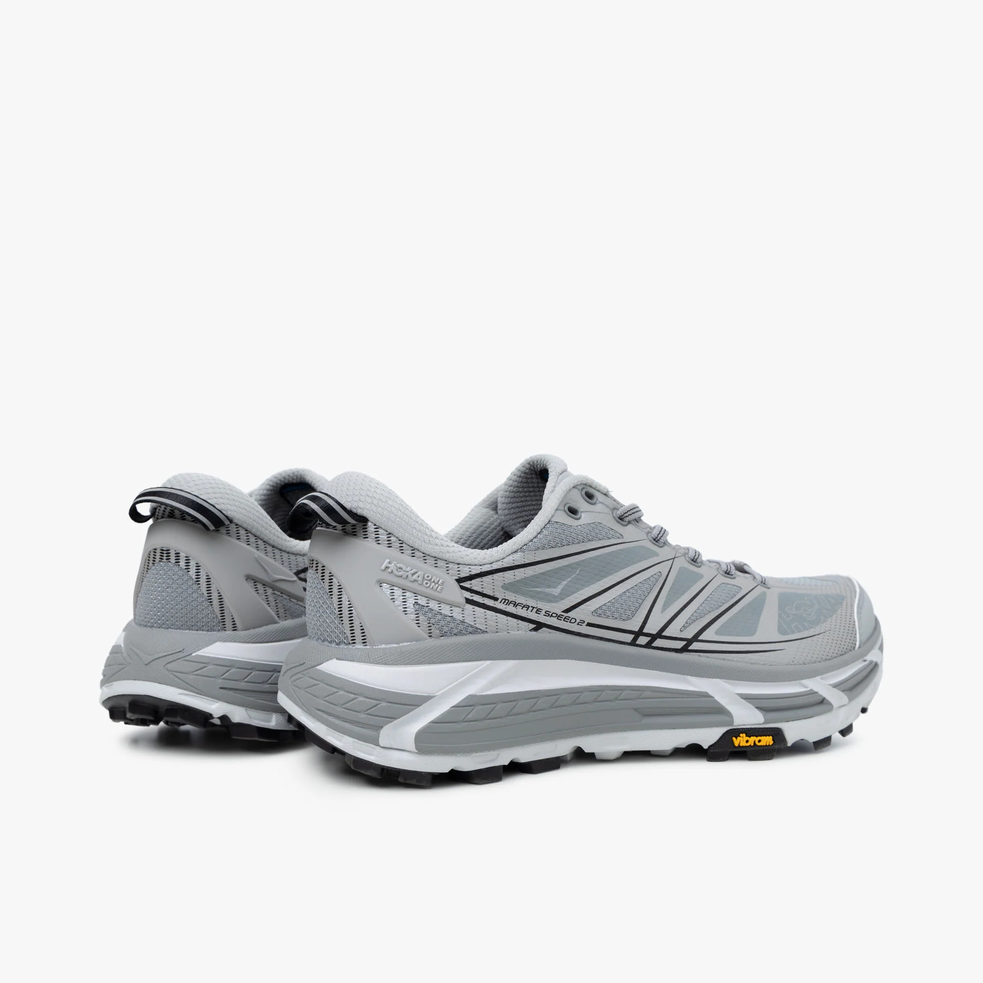 Hoka U Mafate Speed 2 Stellar Grey / Galactic Grey - Image 4