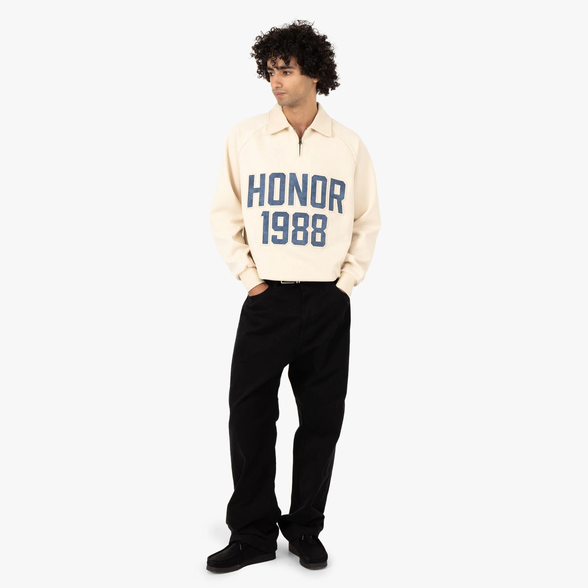 Honor The Gift 1988 Quarter Zip / Brown - Image 5