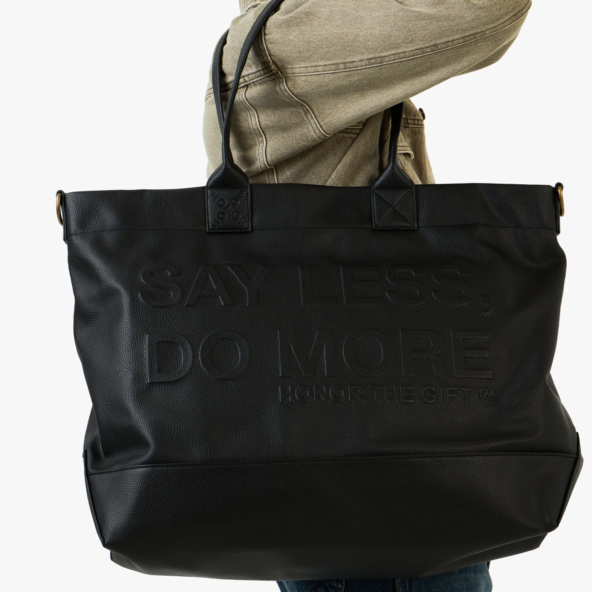 Honor The Gift Do More Travel Tote / Black - Image 8