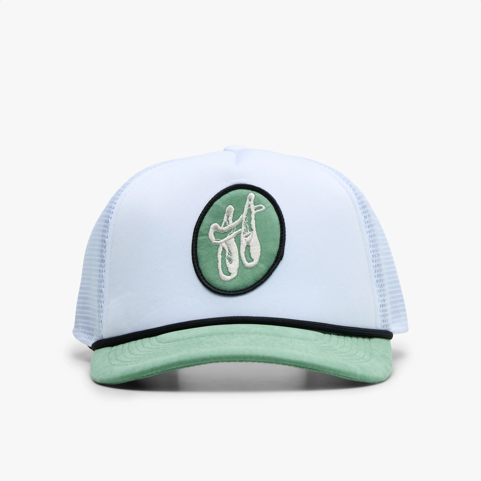 Honor The Gift H Patch Trucker Cap / Bone - Image 5